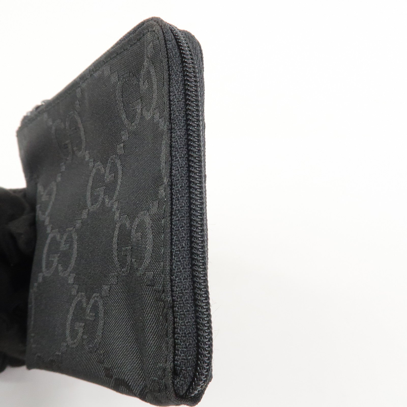 GUCCI GG Nylon Eye Mask Black 039.1034