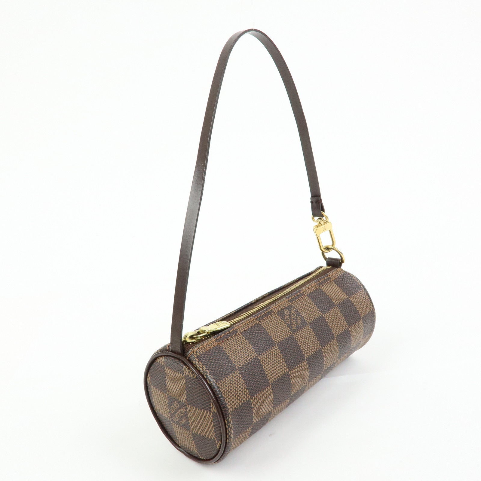 Louis Vuitton Damier Ebene Mini Pouch for Papillon Bag Brown