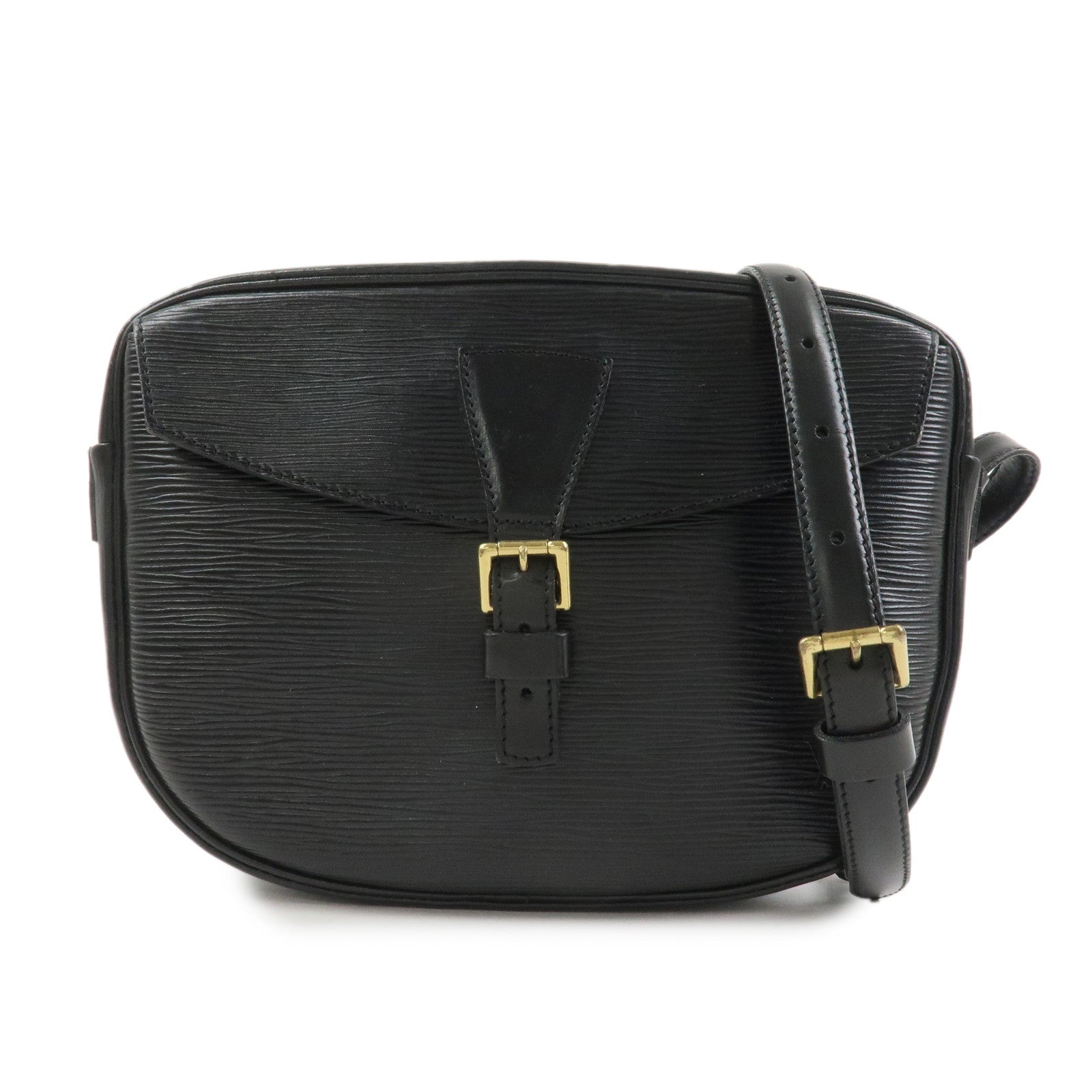 Louis Vuitton Epi Jeune Fille Shoulder Crossbody Bag Noir M52152