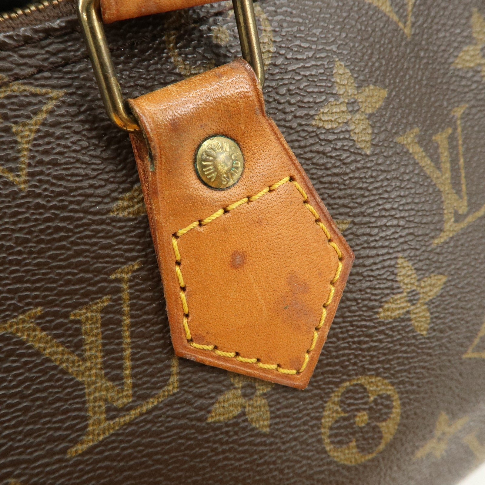 Louis Vuitton Monogram Speedy 25 Boston Bag Hand Bag Brown M41528