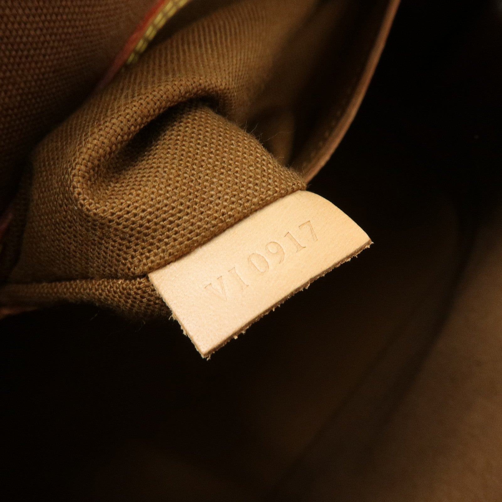 Louis Vuitton Monogram Alma Hand Bag Brown M51130