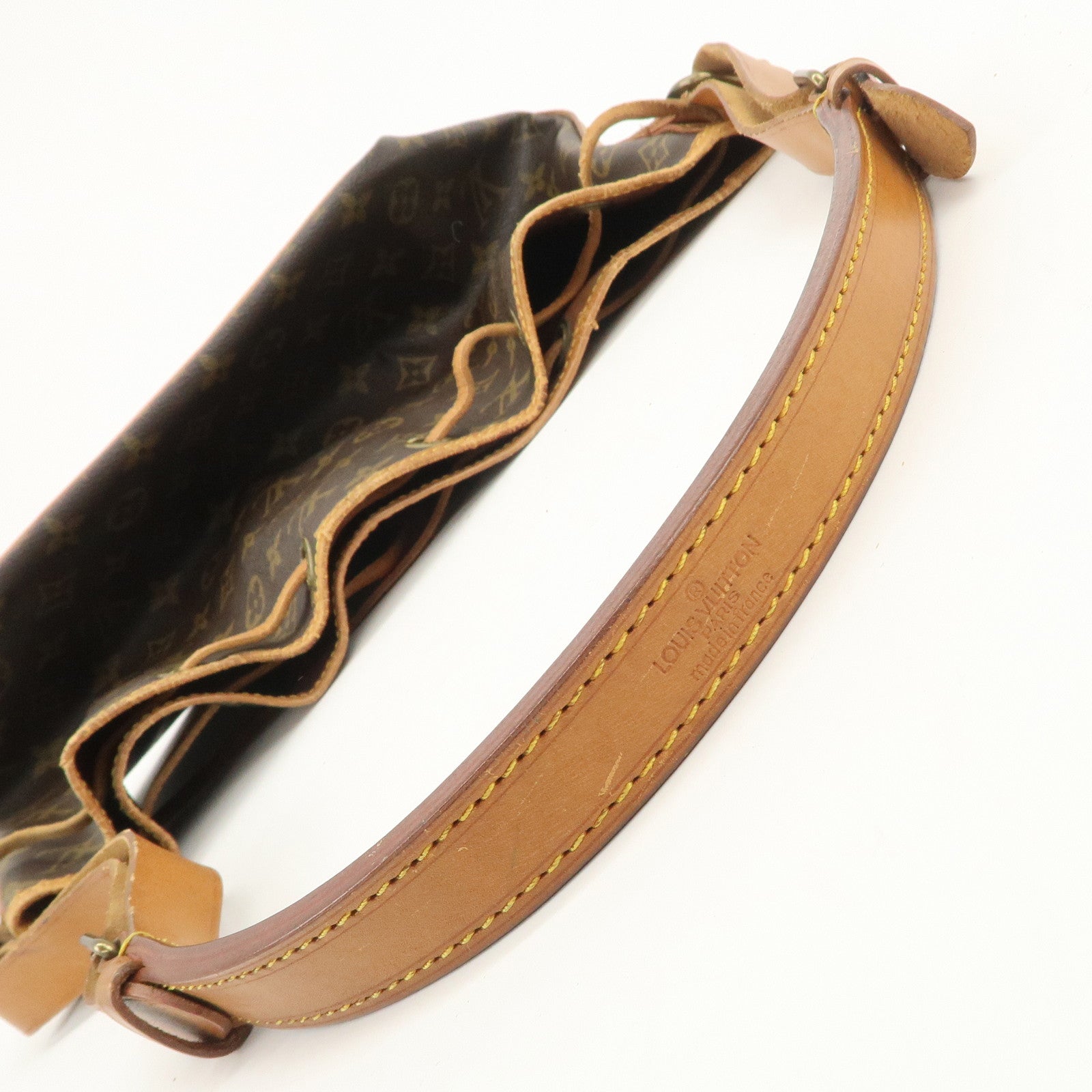 Louis Vuitton Monogram Canvas Petit Noe Shoulder Bag Brown M42226