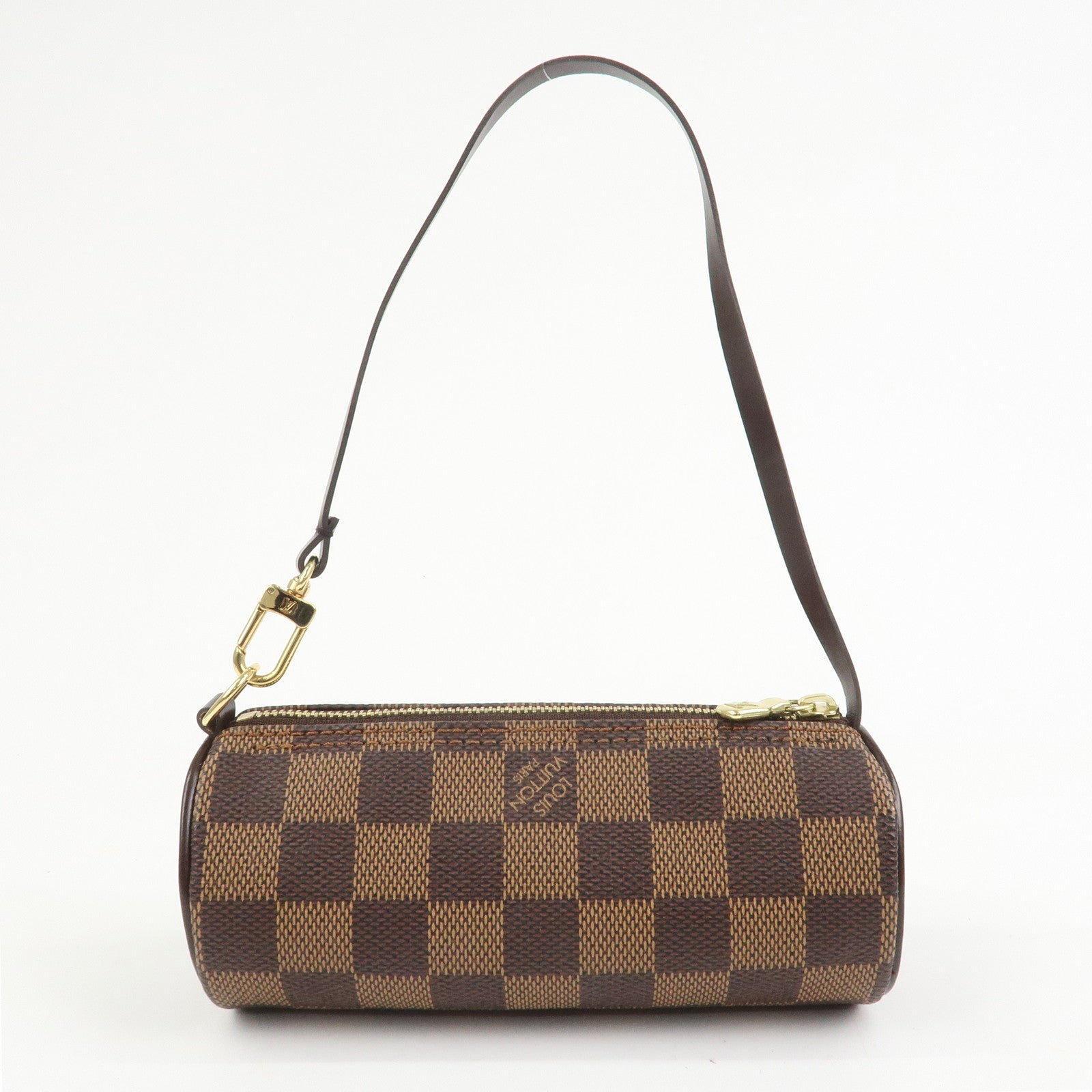 Louis Vuitton Damier Ebene Mini Pouch for Papillon Bag Brown