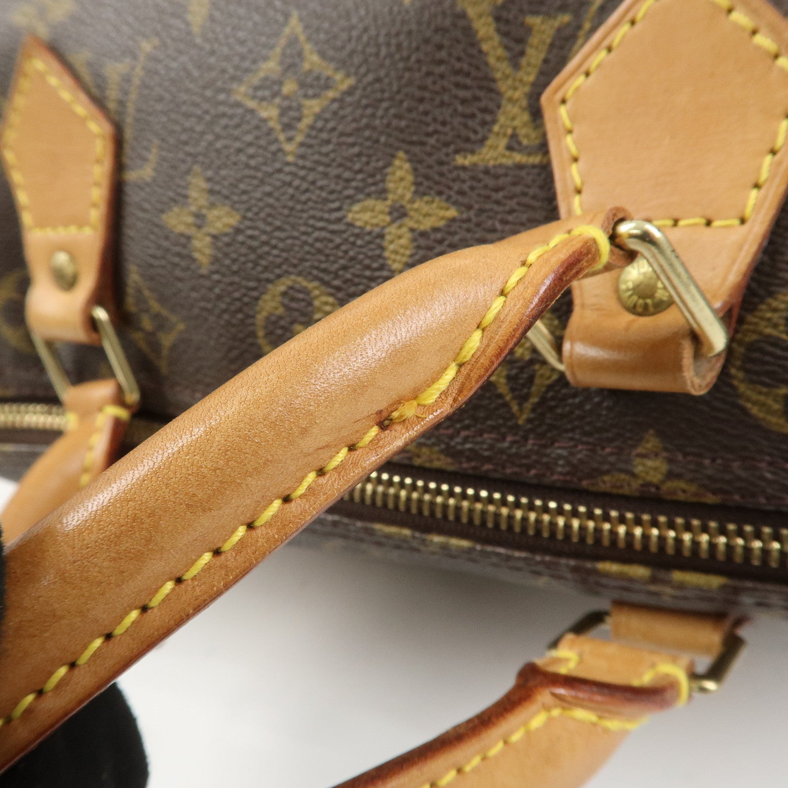 Louis Vuitton Monogram Speedy 30 Boston Bag Hand Bag Brown M41526