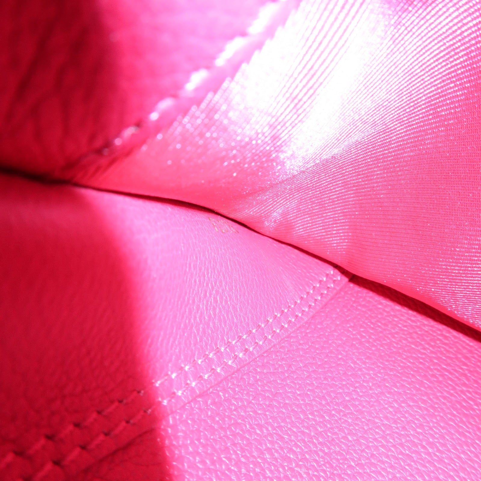 Louis Vuitton Lockme PM Leather Hand Shoulder Bag Fuchsia M50360