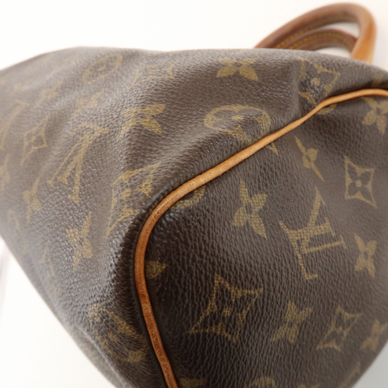 Louis Vuitton Monogram Speedy 25 Boston Bag Hand Bag Brown M41528