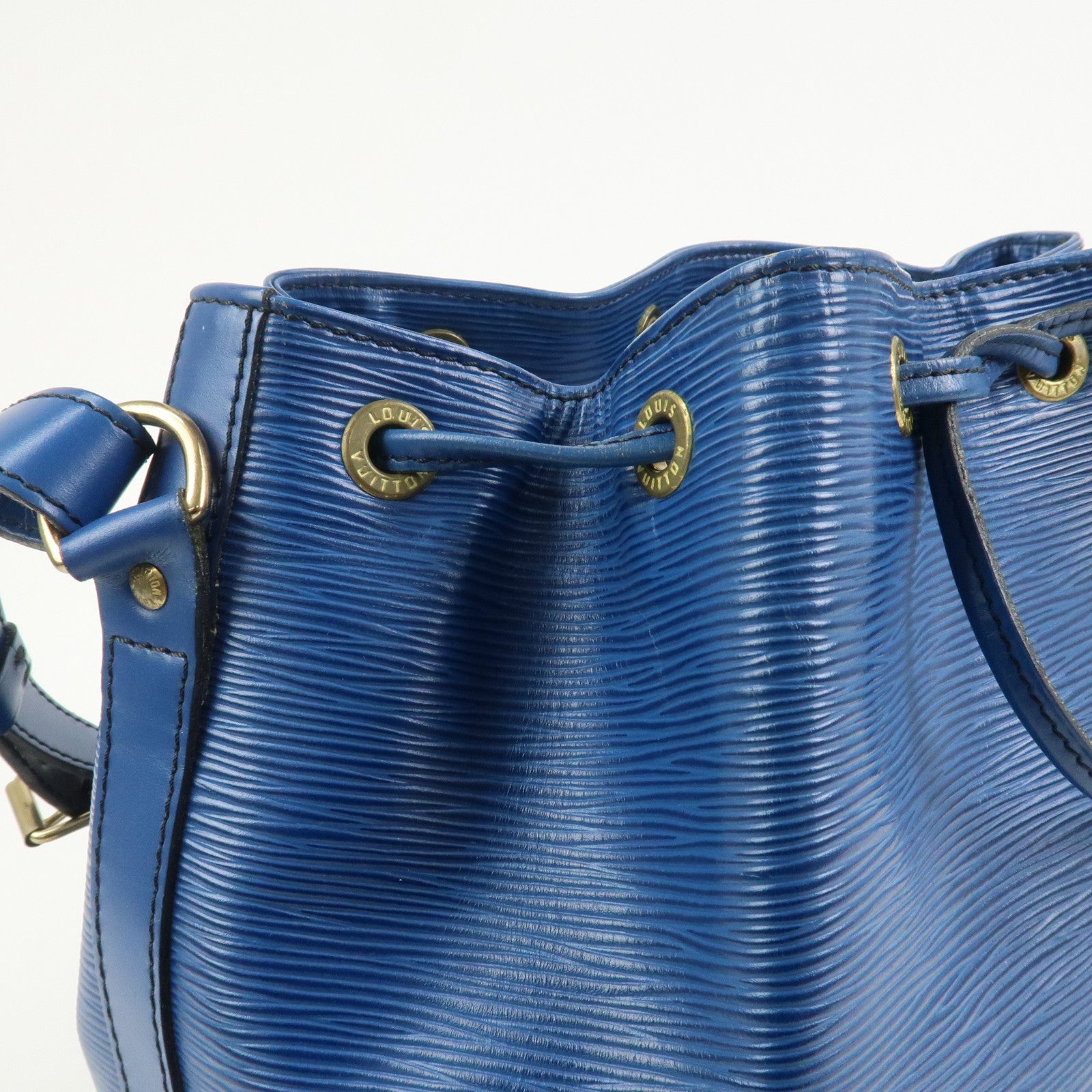 Louis Vuitton Epi Petit Noe Shoulder Bag Toledo Blue M44105