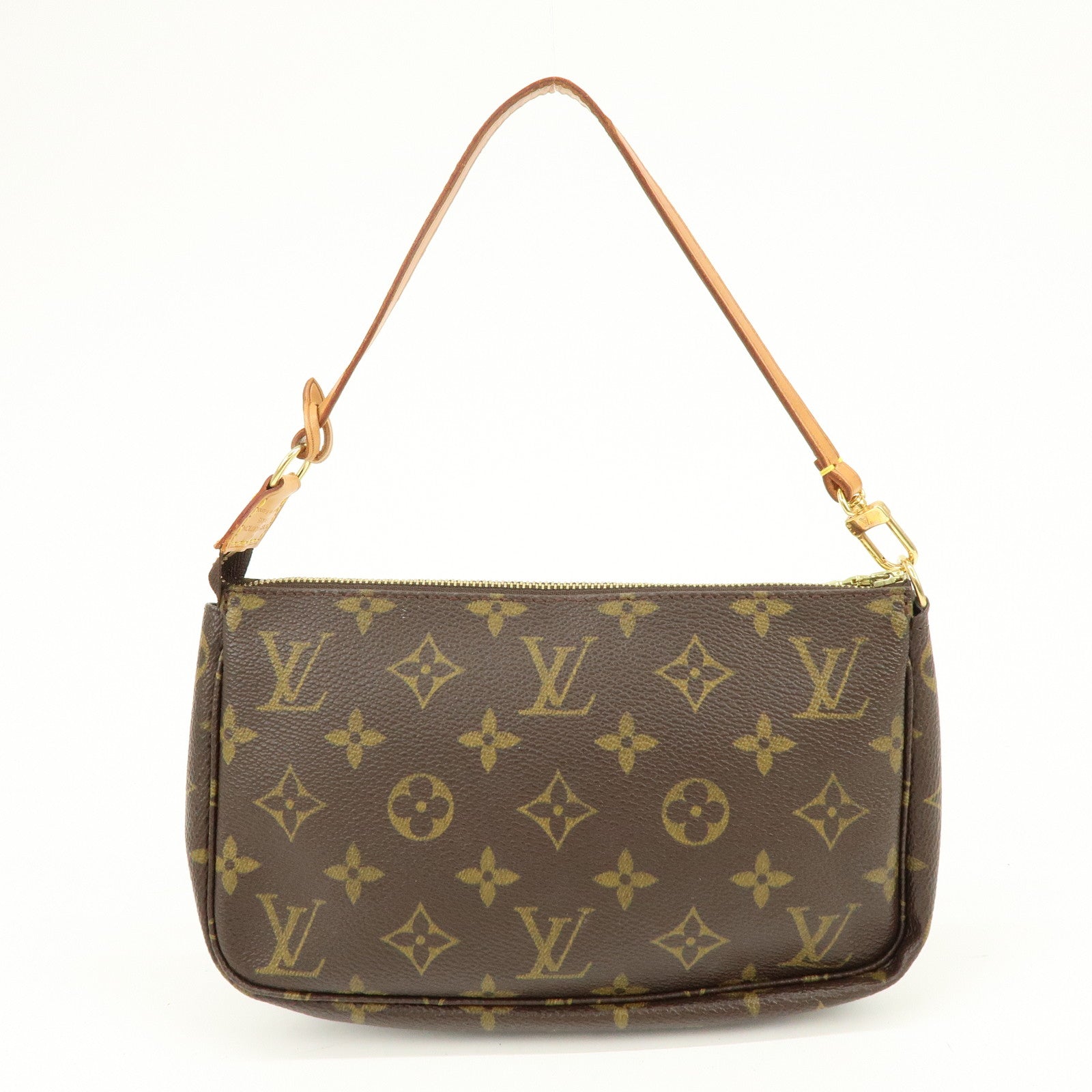 Louis Vuitton Monogram Pochette Accessoires Pouch Hand Bag M51980
