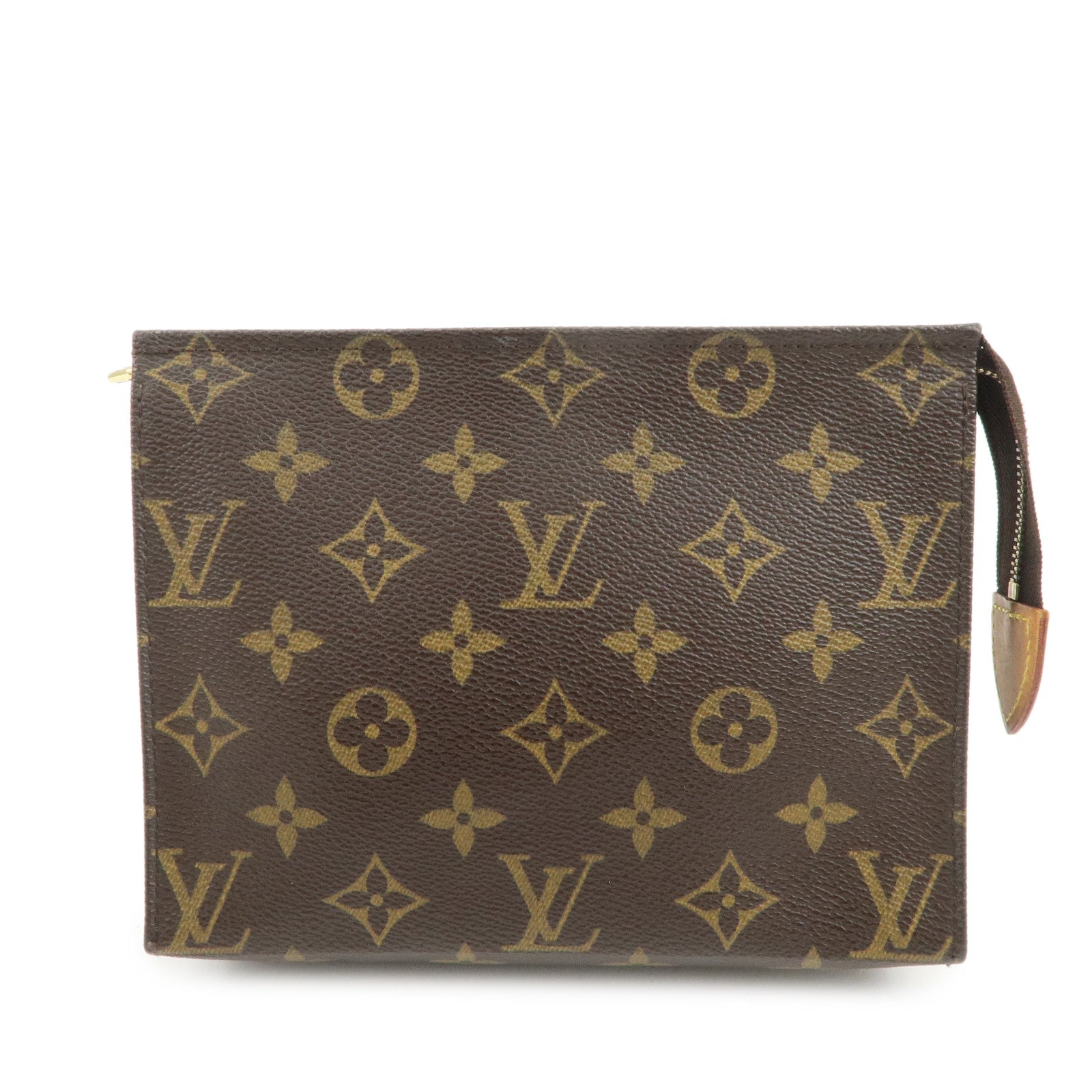 Louis Vuitton Monogram Poche Toilette 19 Clutch Bag Pouch M47544