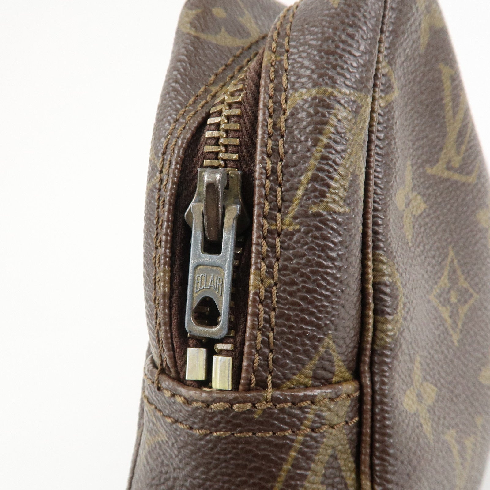 Louis Vuitton Monogram Trousse Toilette 23 Pouch Brown M47524 Used
