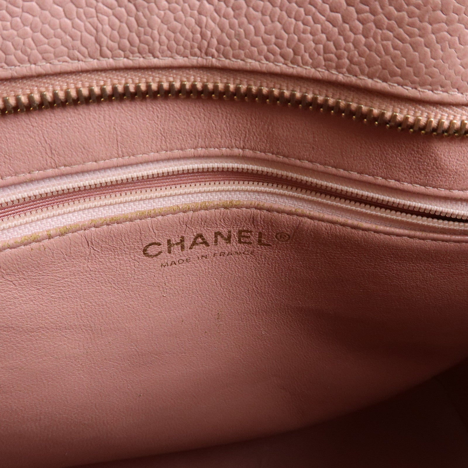 CHANEL Matelasse COCO Mark Medallion Tote Bag Hand Bag Pink A01804