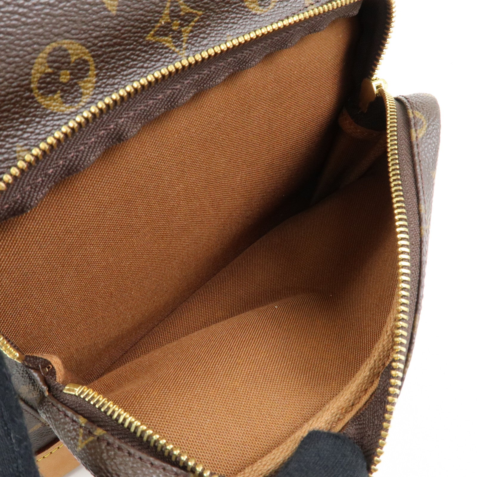 Louis Vuitton Monogram Montsouris GM Backpack Rucksack Brown M51135