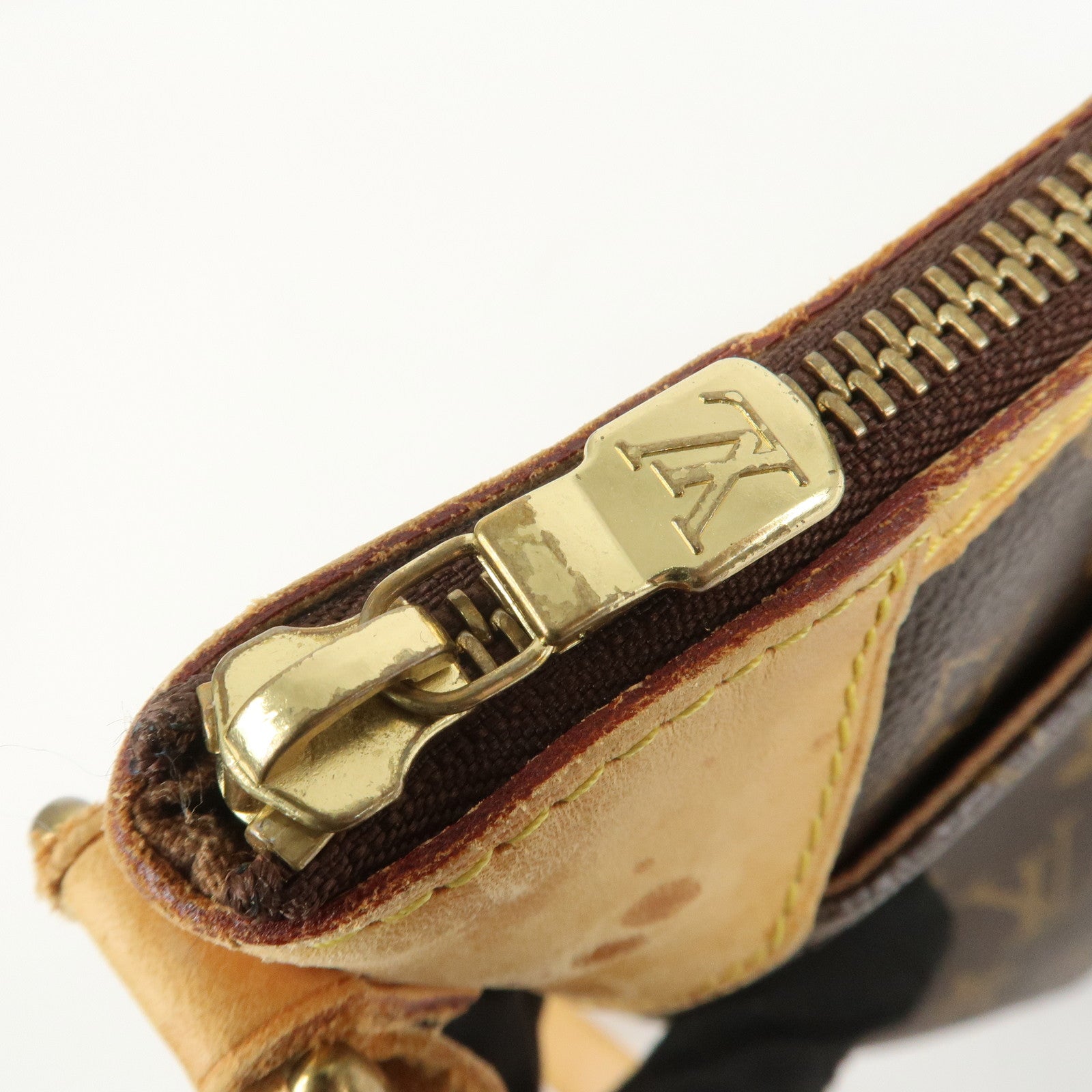 Louis Vuitton Monogram Odeon PM Shoulder Bag Brown M56390