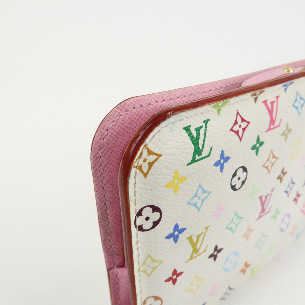 Louis Vuitton Monogram Portefeuille Insolite Wallet Blanc M93751 Used