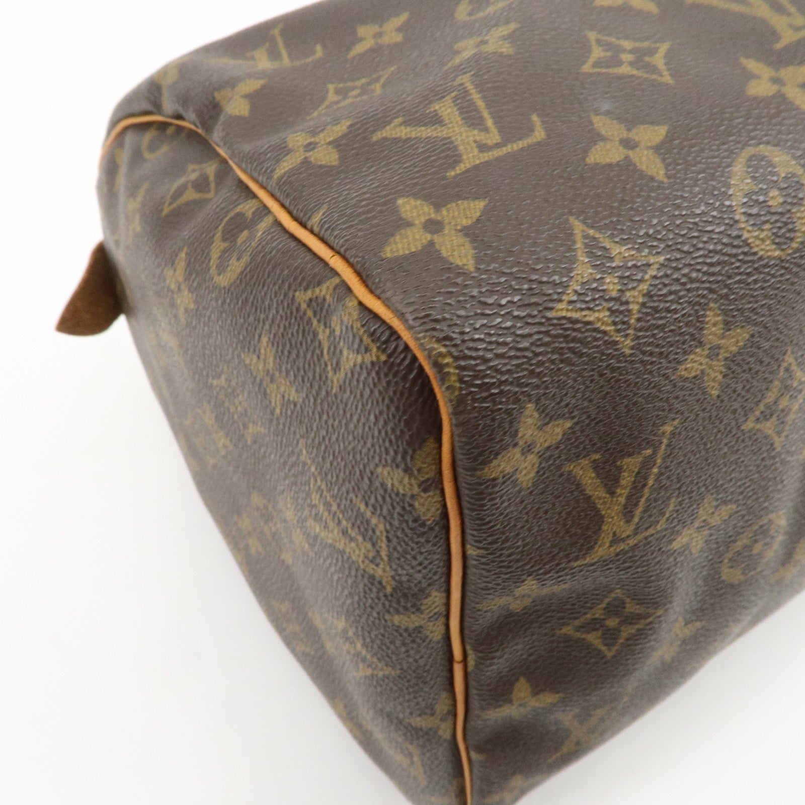 Louis Vuitton Monogram Speedy 30 Boston Bag Hand Bag Brown M41526