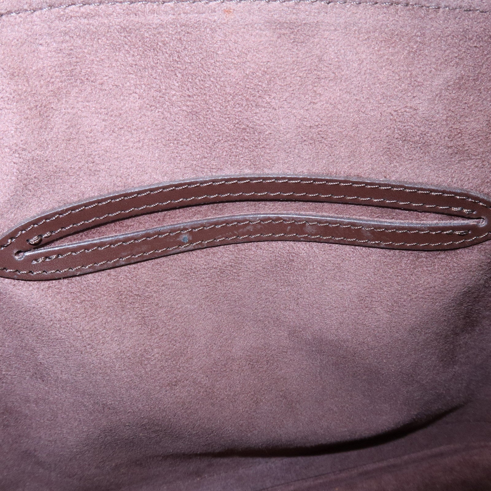 Louis Vuitton Epi Leather Alma Hand Bag Mocha M5214D