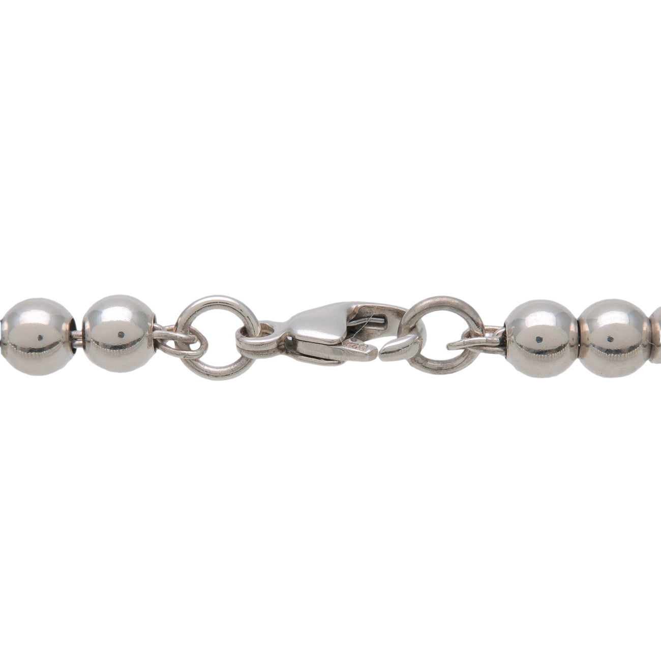 Tiffany & Co Return to Tiffany Mini Heart Tag Beads Bracelet SV925