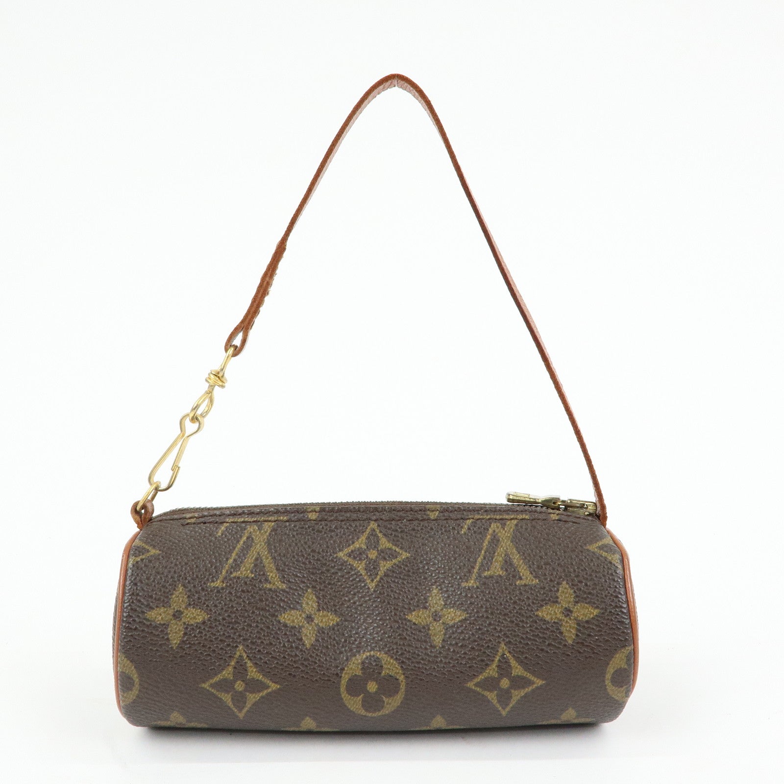 Louis Vuitton Monogram Canvas Mini Pouch for Papillon Bag Brown