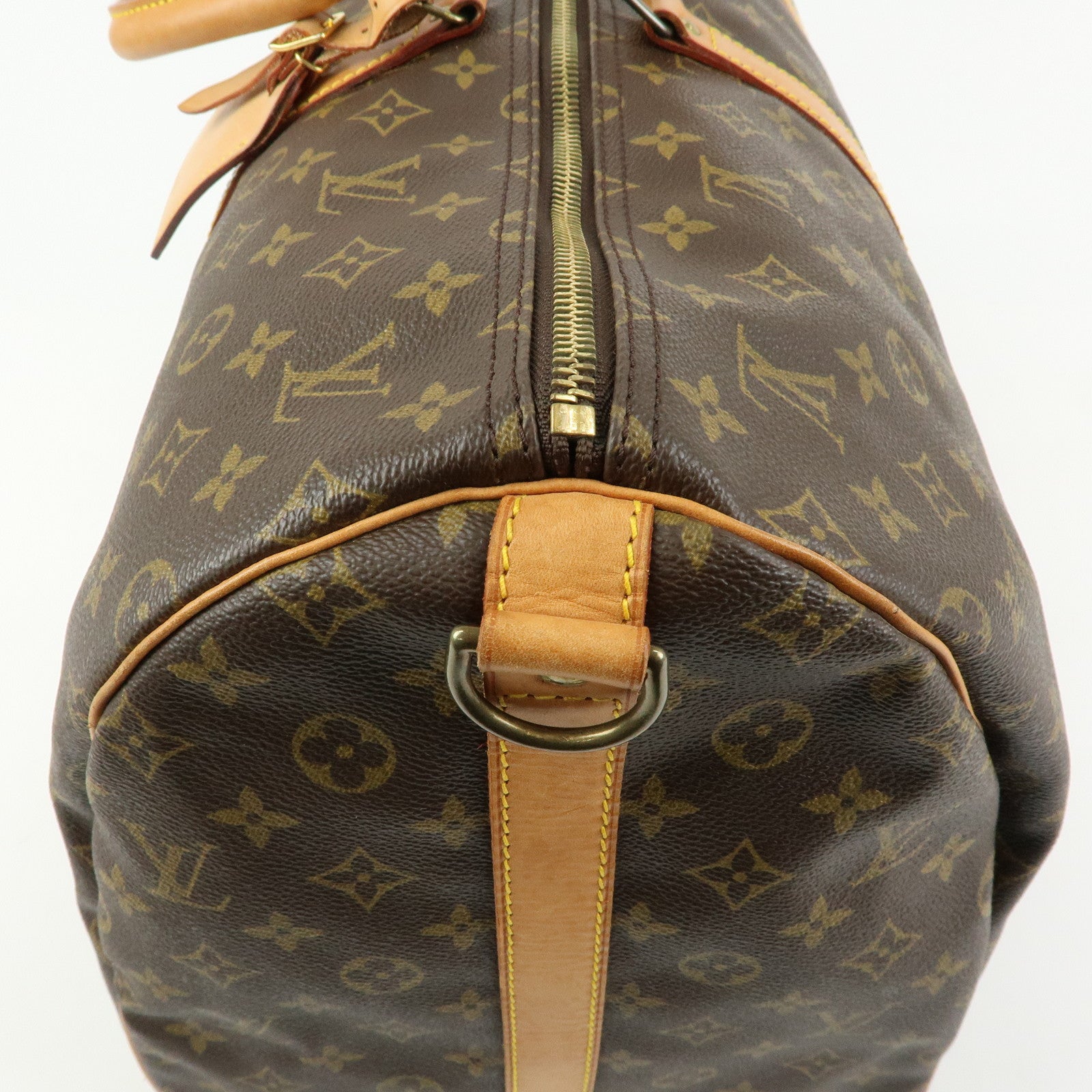 Louis Vuitton Monogram Keep All Bandouliere 55 Boston Bag M41414
