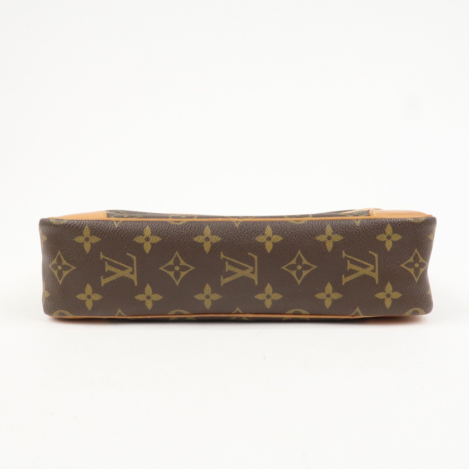 Louis Vuitton Monogram Compiegne 28 Pouch Clutch Bag Brown M51845
