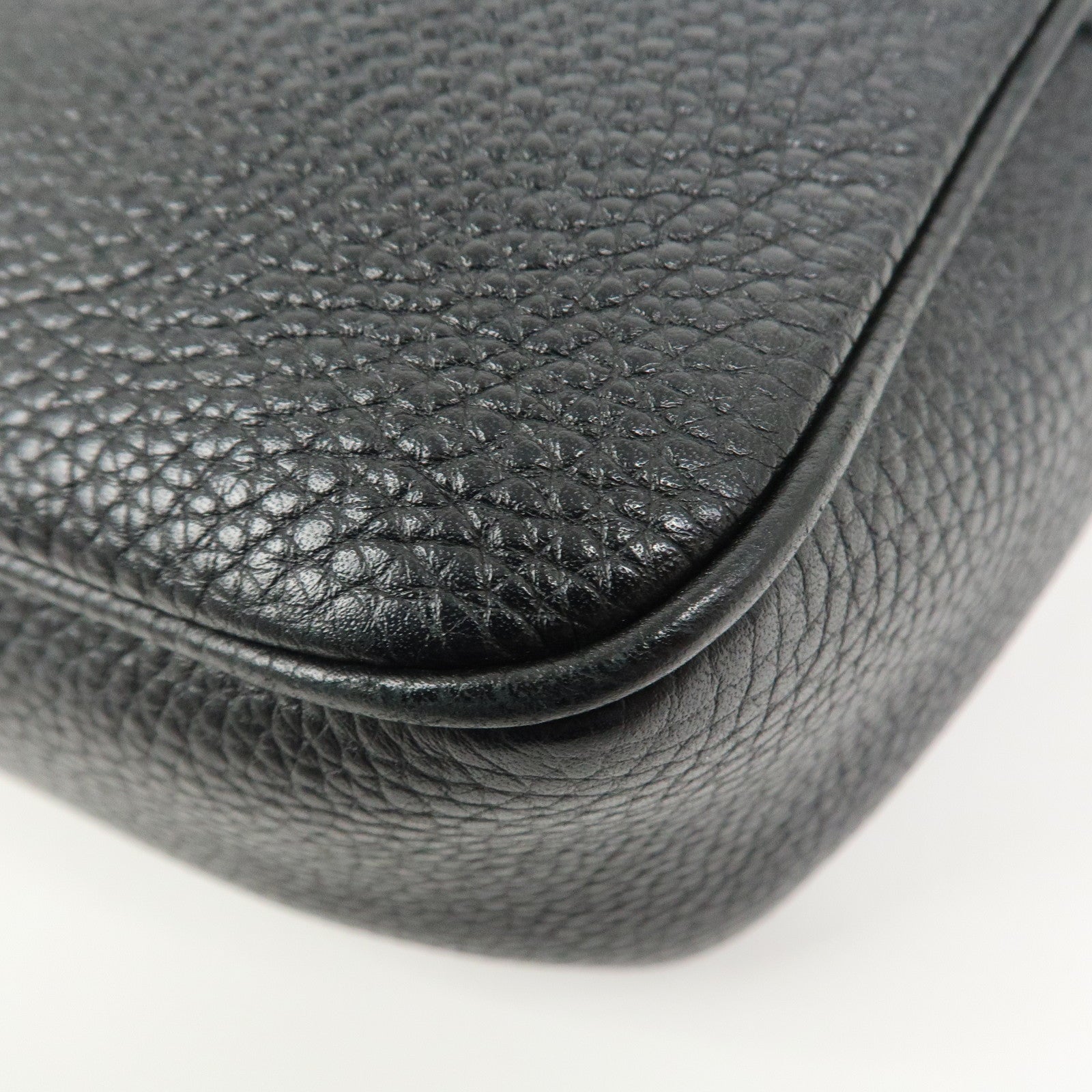 GUCCI SOHO Leather Shoulder Bag Crossbody Bag Black 308364