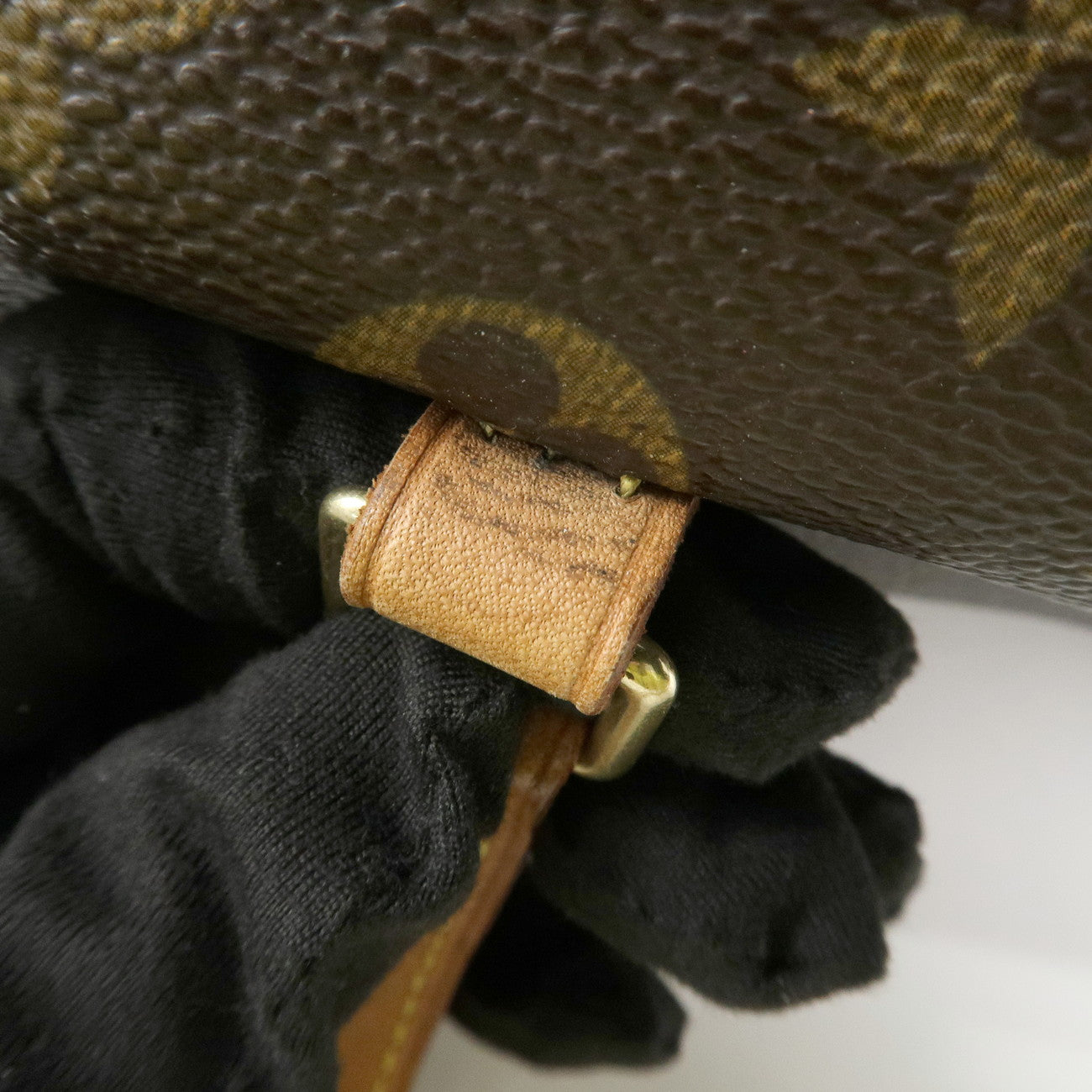 Louis Vuitton Monogram Papillon 30 Hand Bag New Style Brown M51385 Used