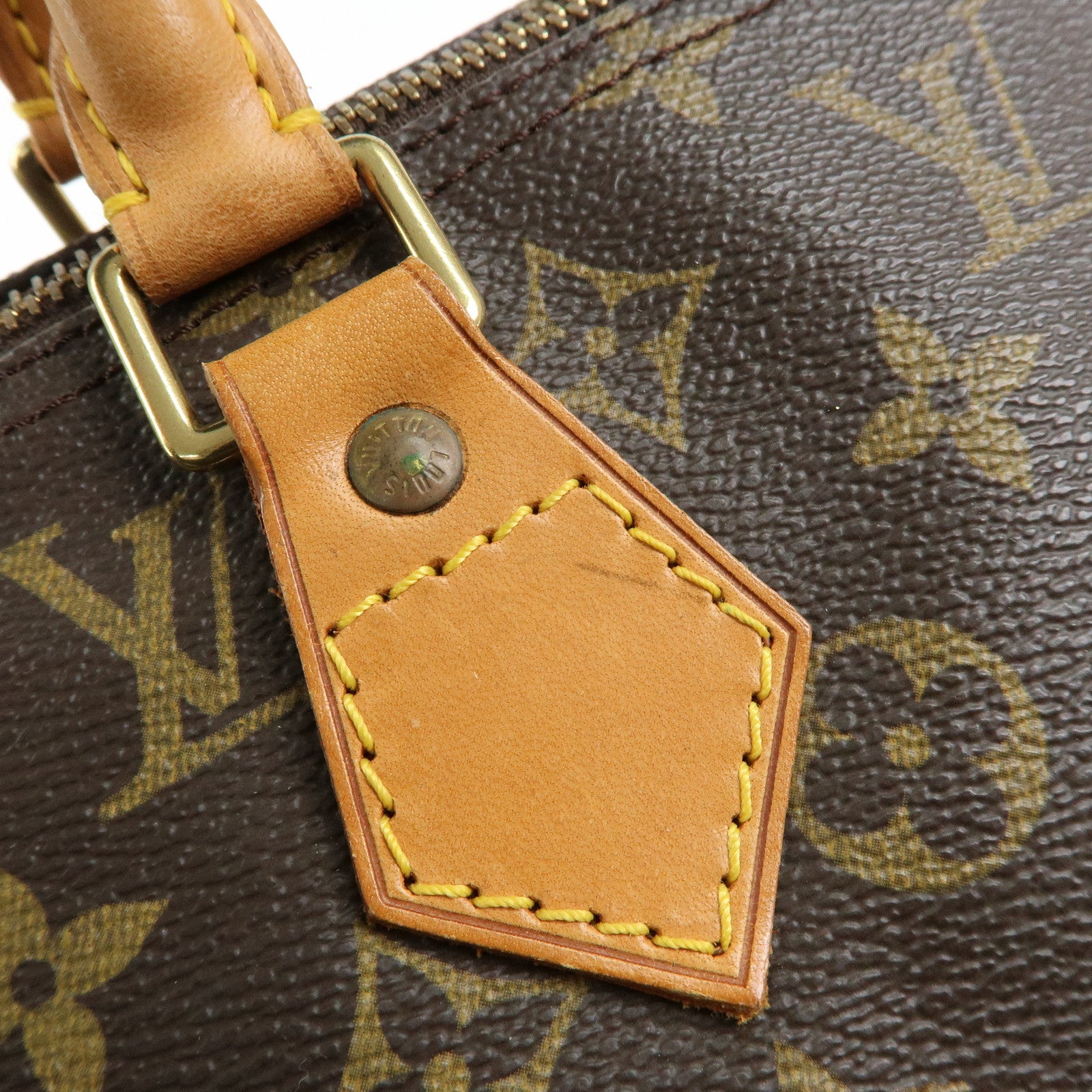 Louis Vuitton Monogram Speedy 40 Hand Bag Boston Bag Brown M41522