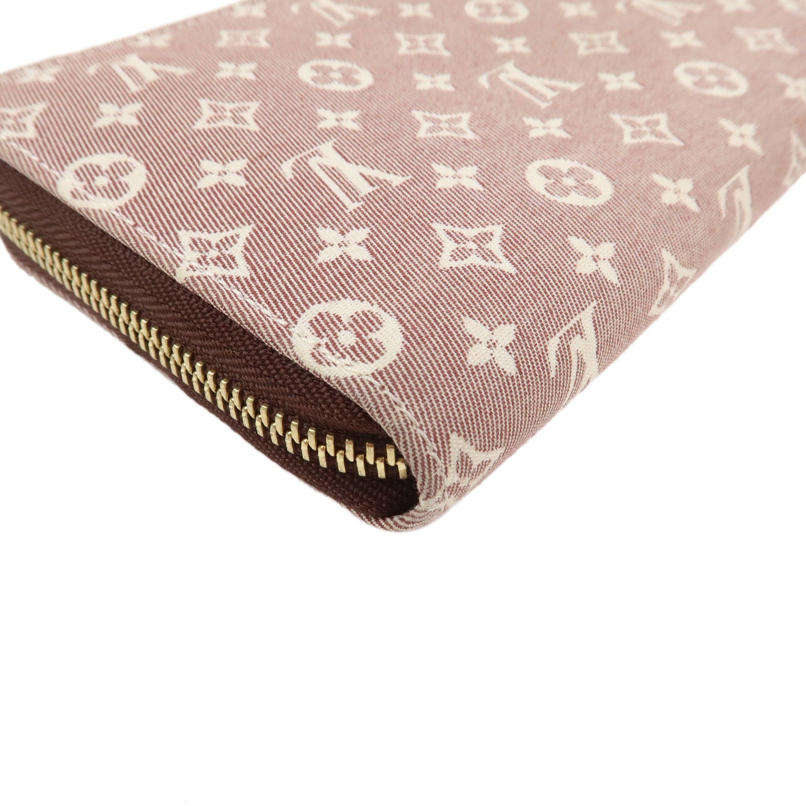 Louis Vuitton Monogram Idylle Zippy Long Wallet Sepia M63011