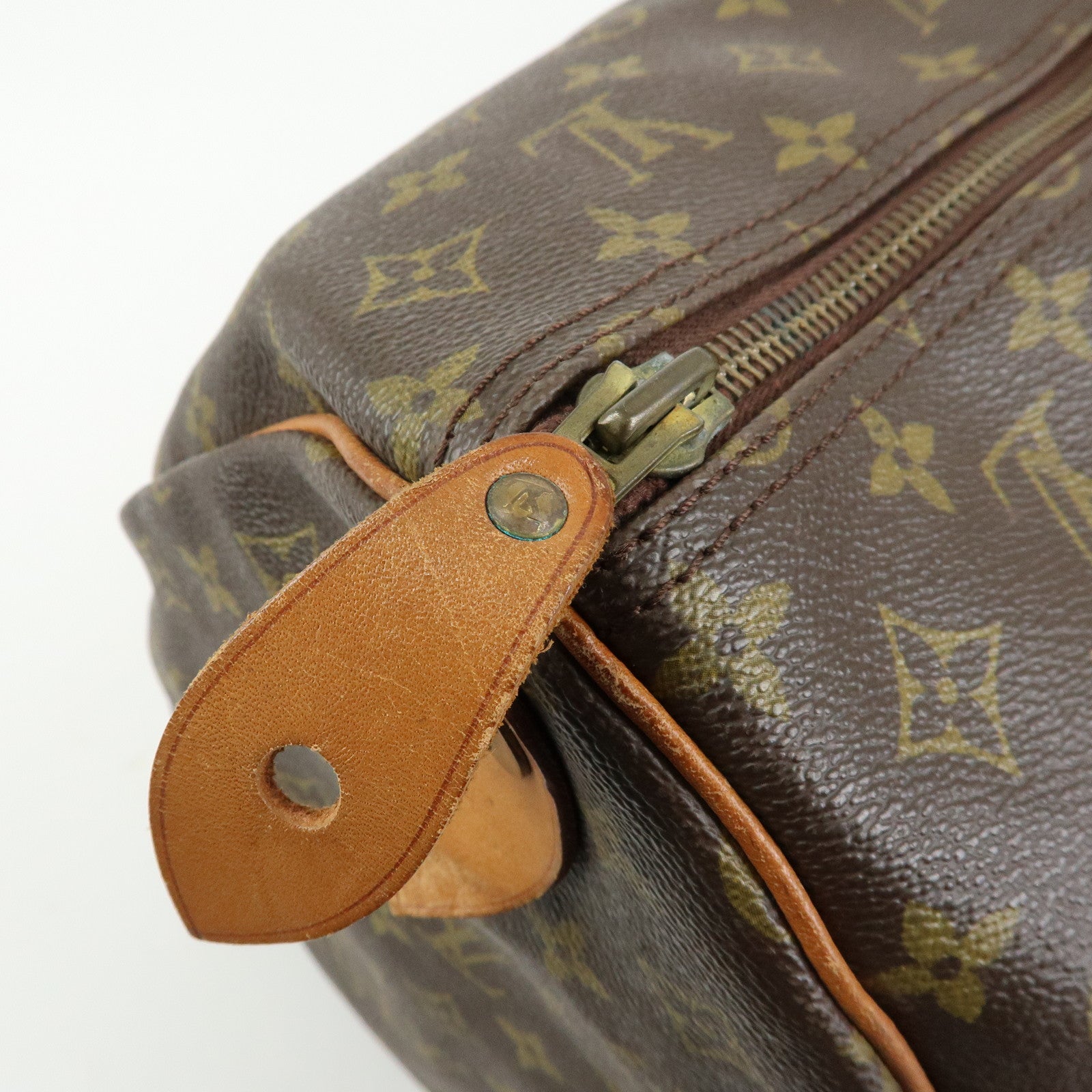 Louis Vuitton Monogram Keep All 60 Boston Bag Brown M41422