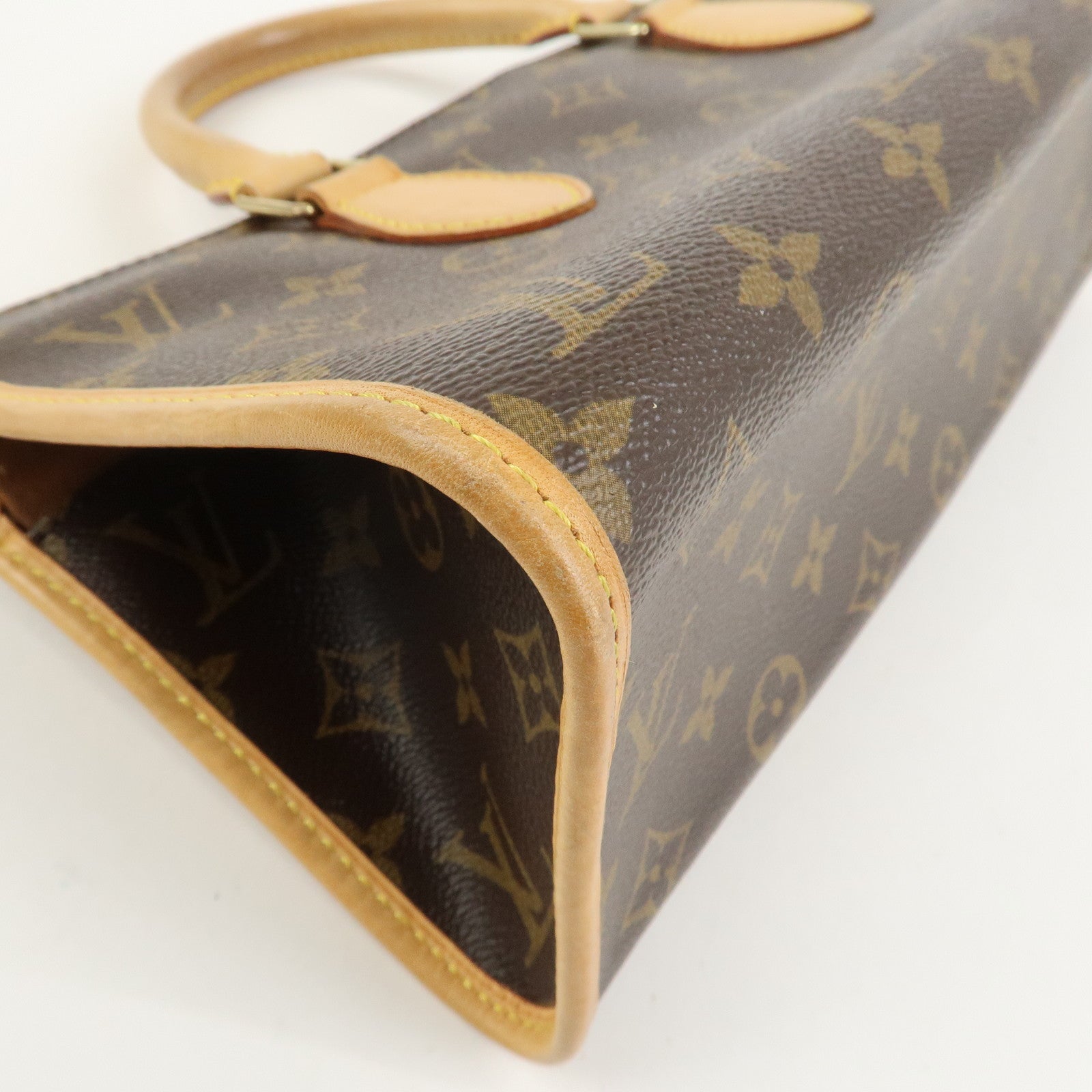 Louis Vuitton Monogram Popincourt Hand Bag Brown M40009