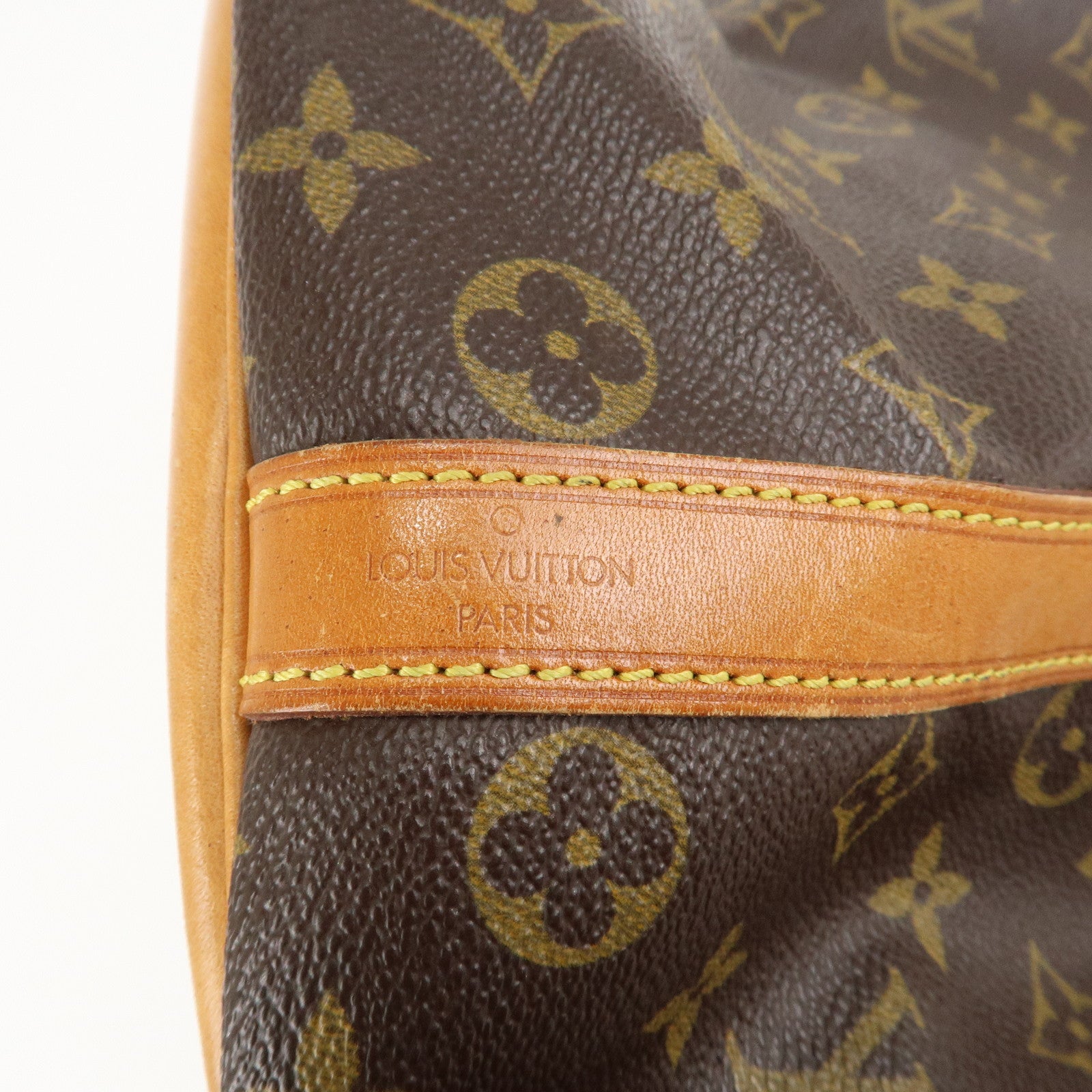 Louis Vuitton Monogram Petit Noe Shoulder Bag Brown M42226 Used
