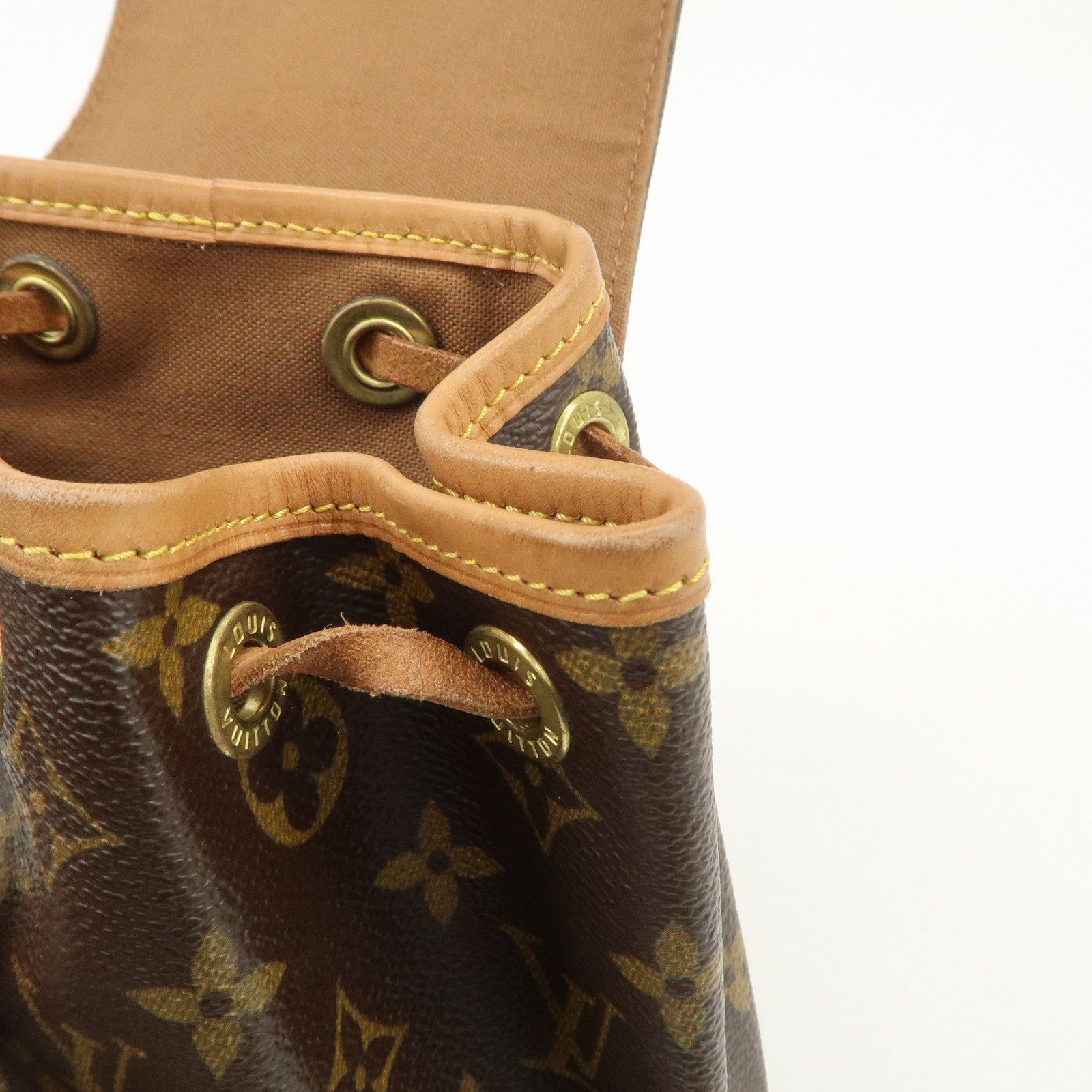 Louis Vuitton Monogram Mini Montsouris Backpack Brown M51137