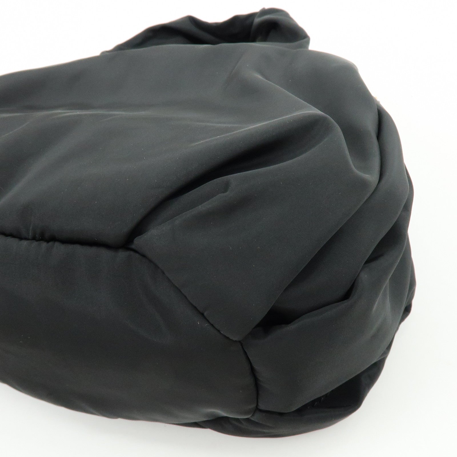 Chloe See by Chloe Nylon 2Way Bag Shoulder Bag Hand Bag Black