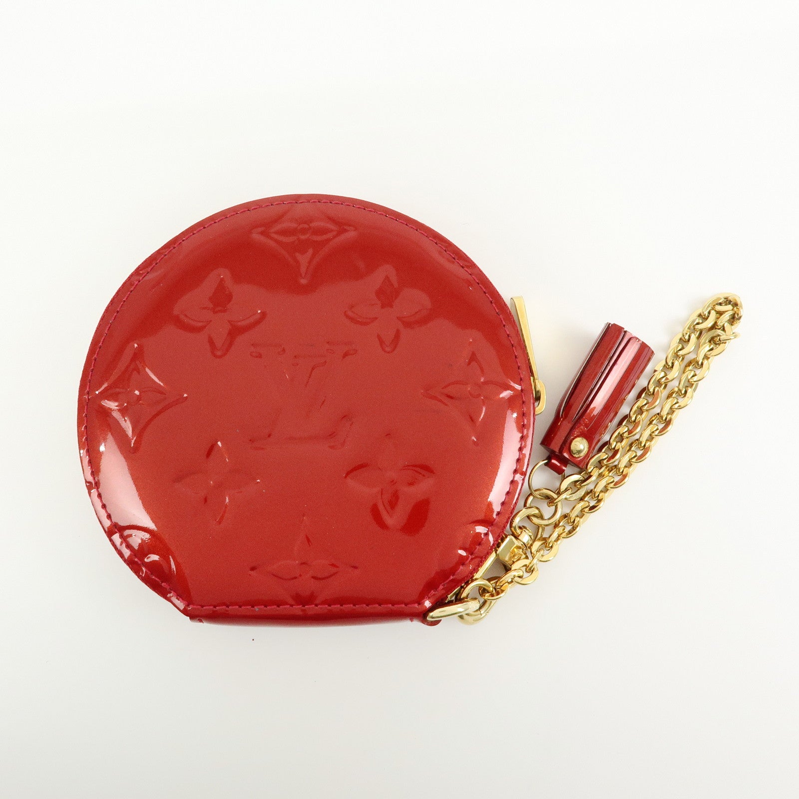 Louis Vuitton Monogram Vernis Leather Portemonnaie Lapin Coin Case