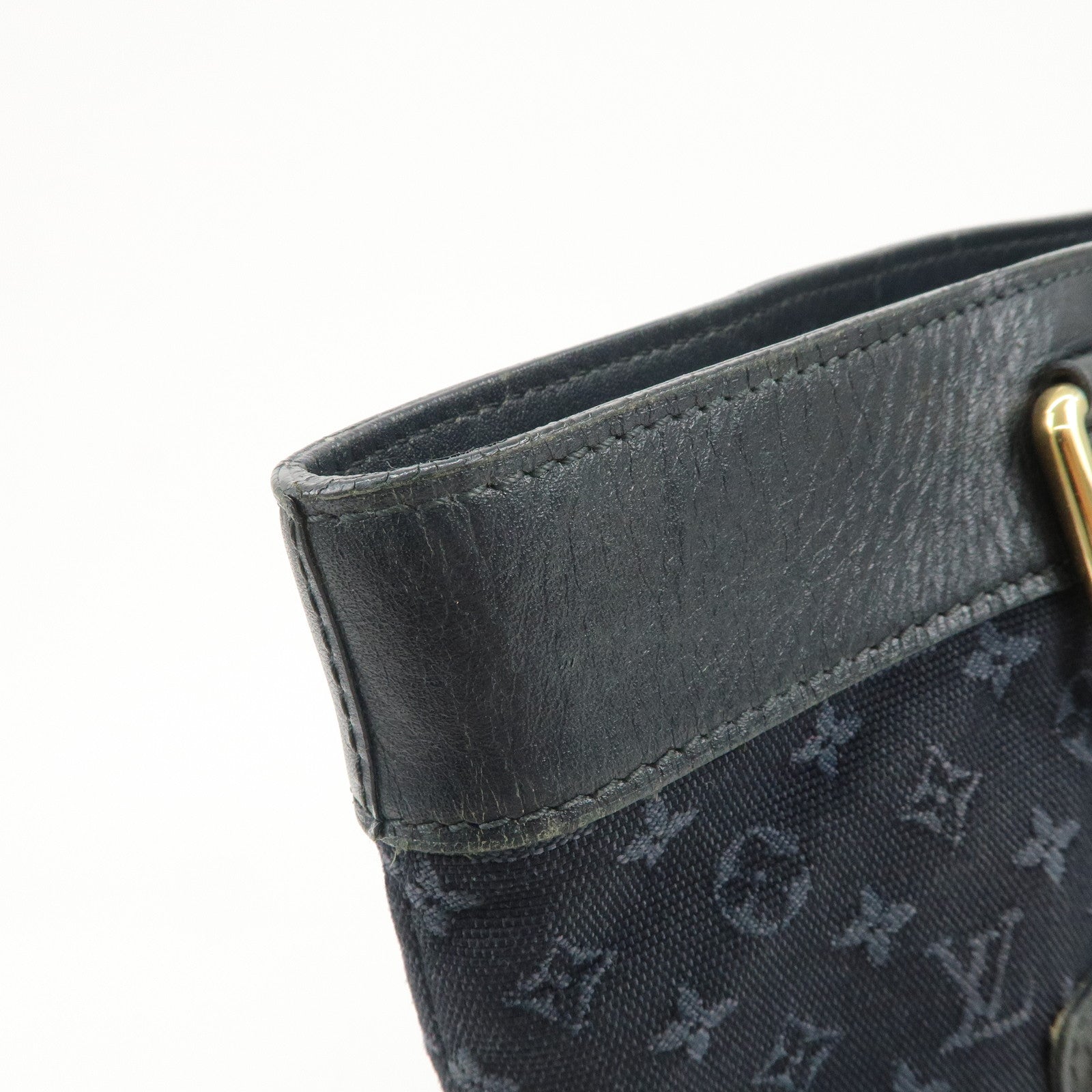 Louis Vuitton Monogram Mini Canvas Lucille GM Tote Bag Blue M92679