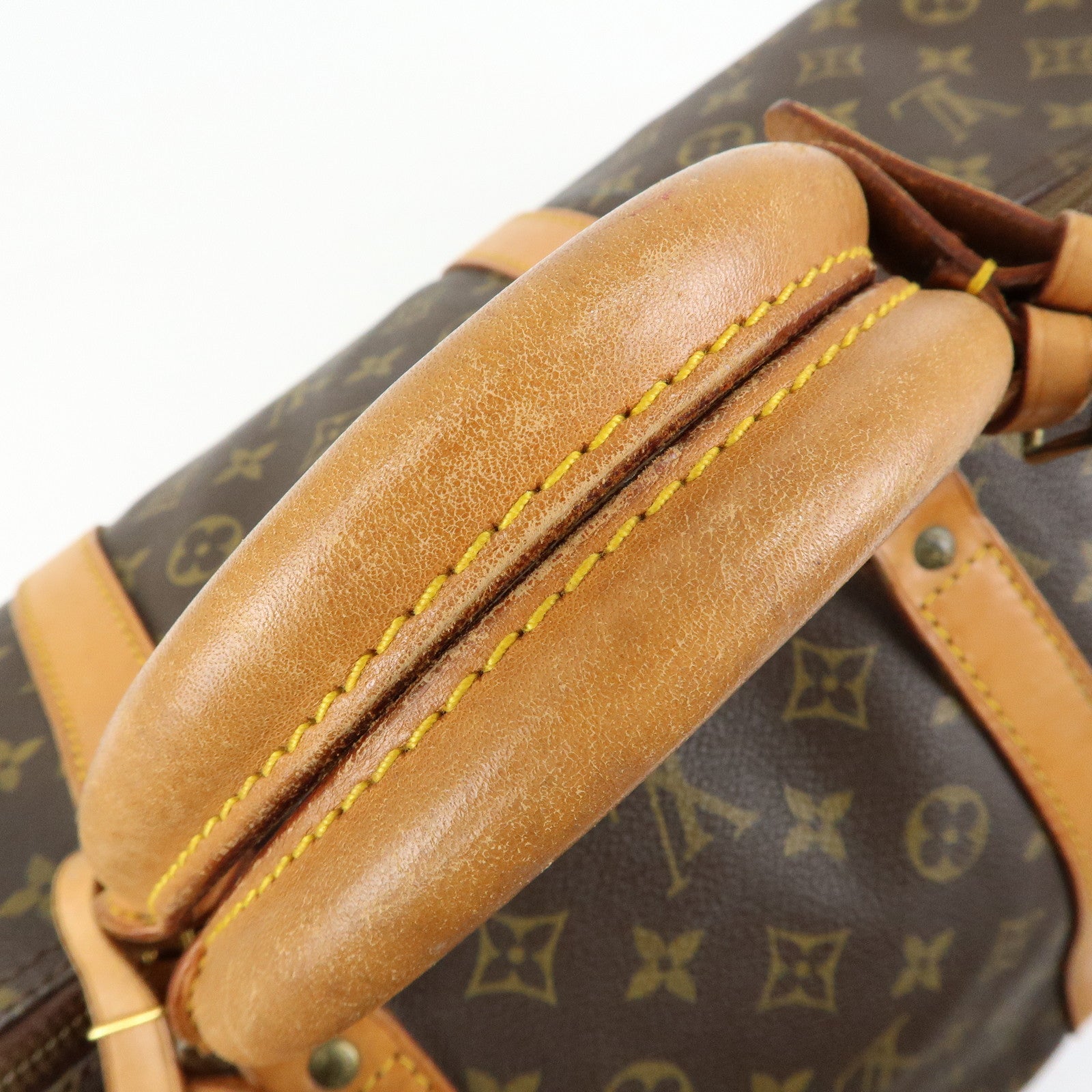 Louis Vuitton Monogram Keep All Bandouliere 60 Boston Bag M41412