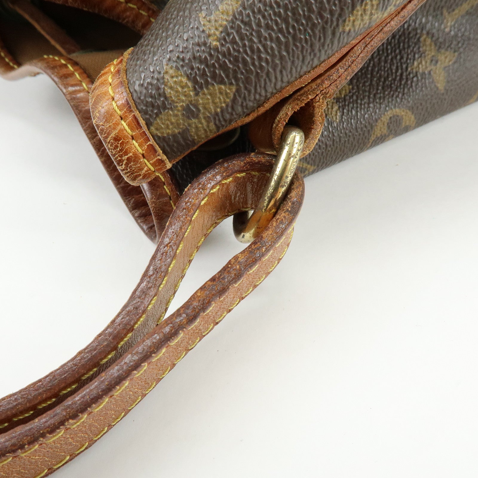 Louis Vuitton Monogram Petit Noe Shoulder Bag Brown M42226