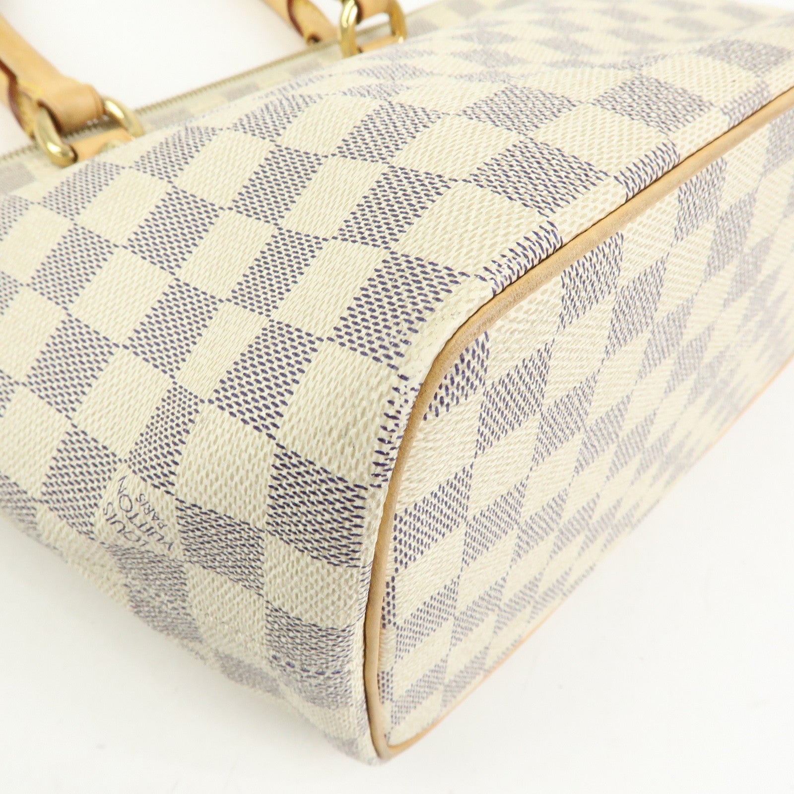 Louis Vuitton Damier Azur Saleya PM Tote Bag Hand Bag N51186