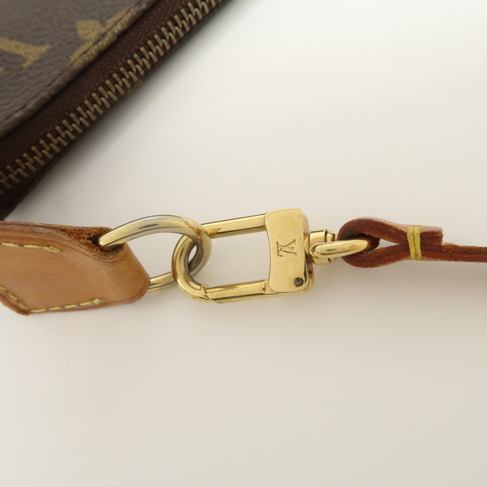 Louis Vuitton Monogram Pochette Accessoires Pouch Hand Bag M51980