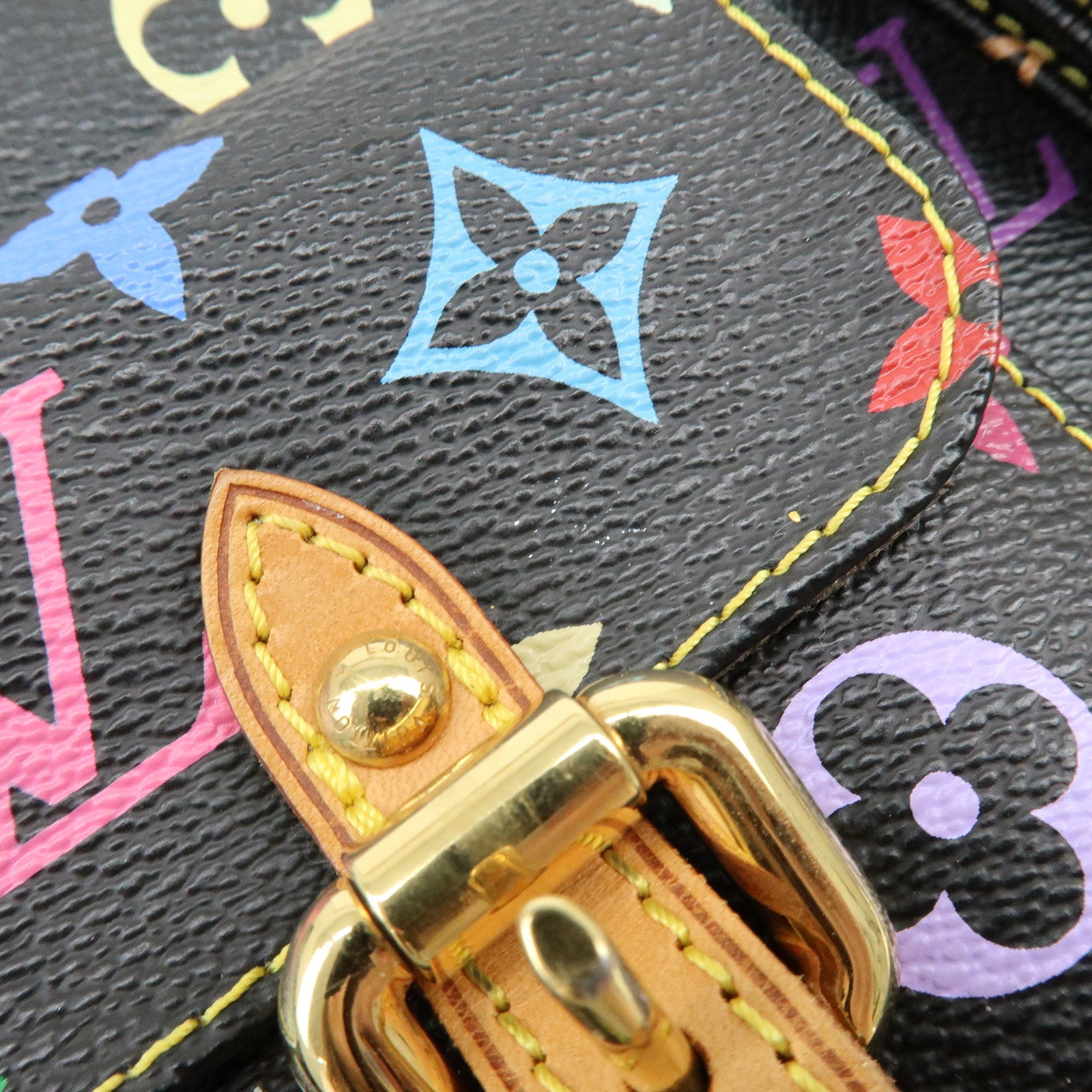 Louis Vuitton Monogram Multicolor Lodge PM Shoulder Bag M40054