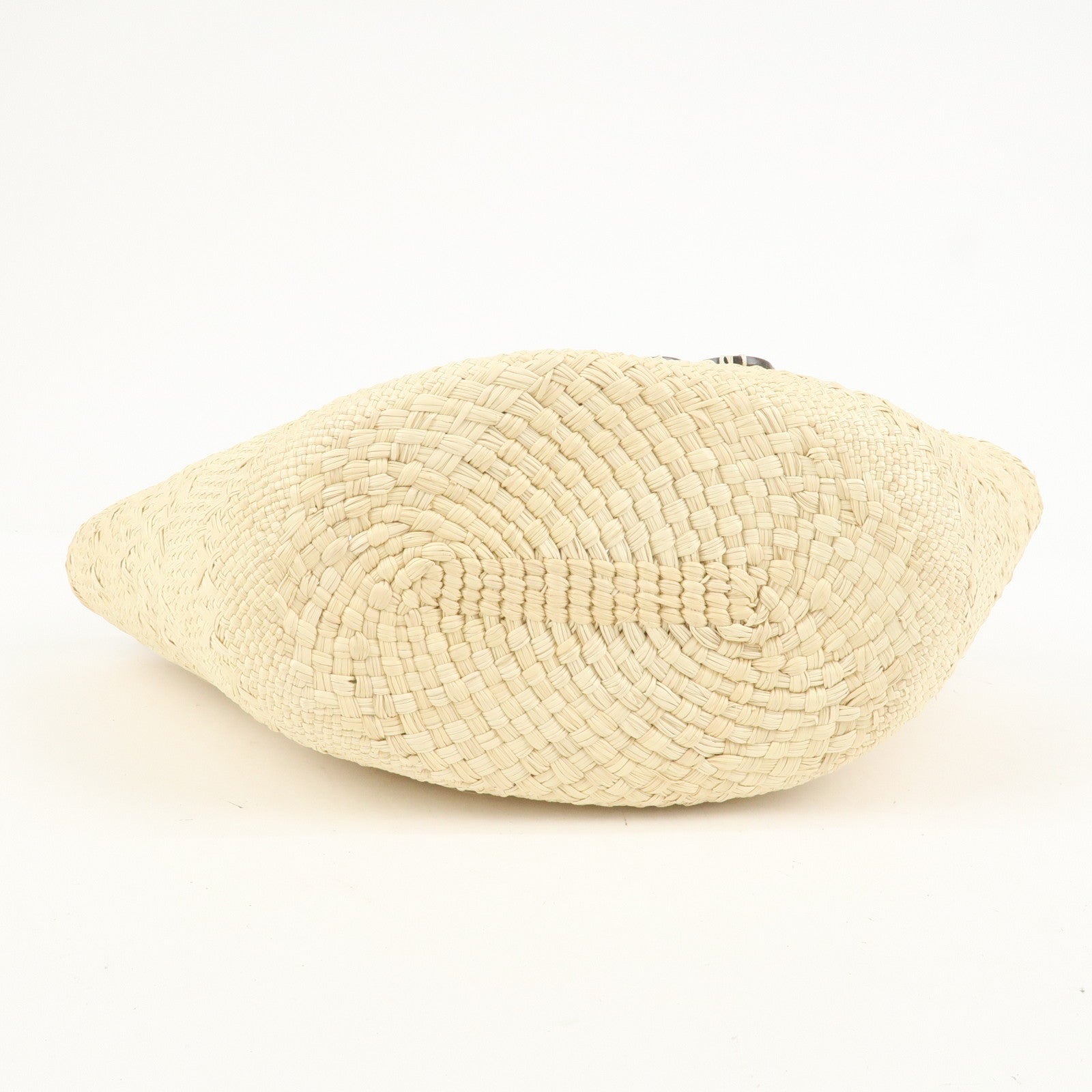 LOEWE Anagram Raffia Basket Bag Shoulder Bag Mini Tote Bag Natural