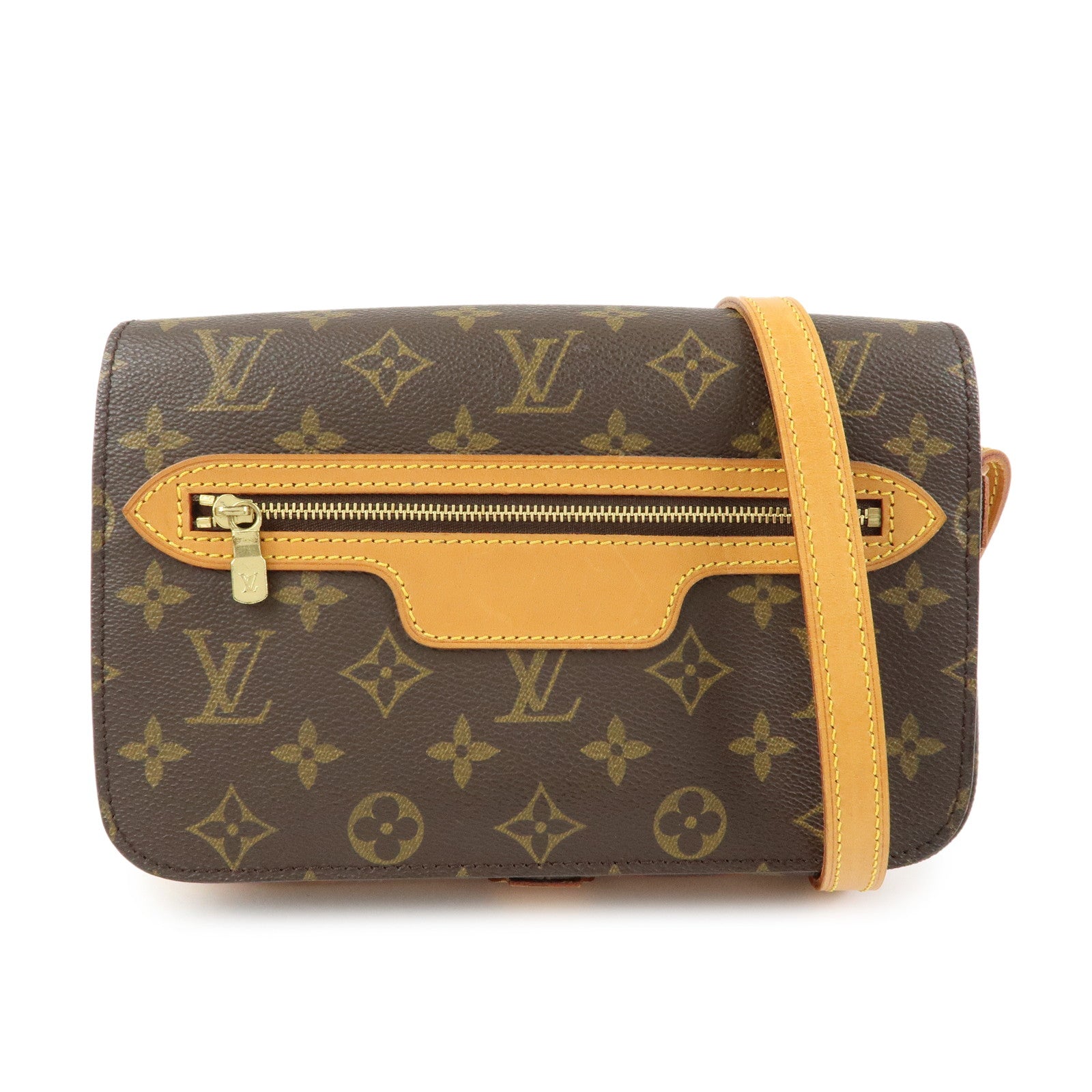 Louis Vuitton Monogram Saint Germain 24 Shoulder Bag Brown M51210