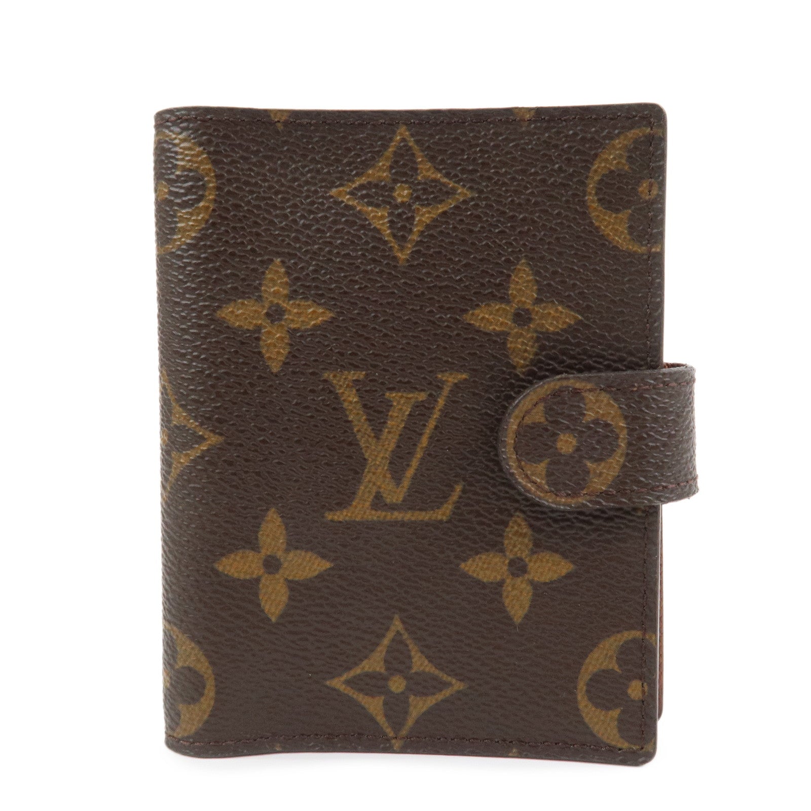 Louis Vuitton Monogram Agenda Mini Planner Cover Brown R20007