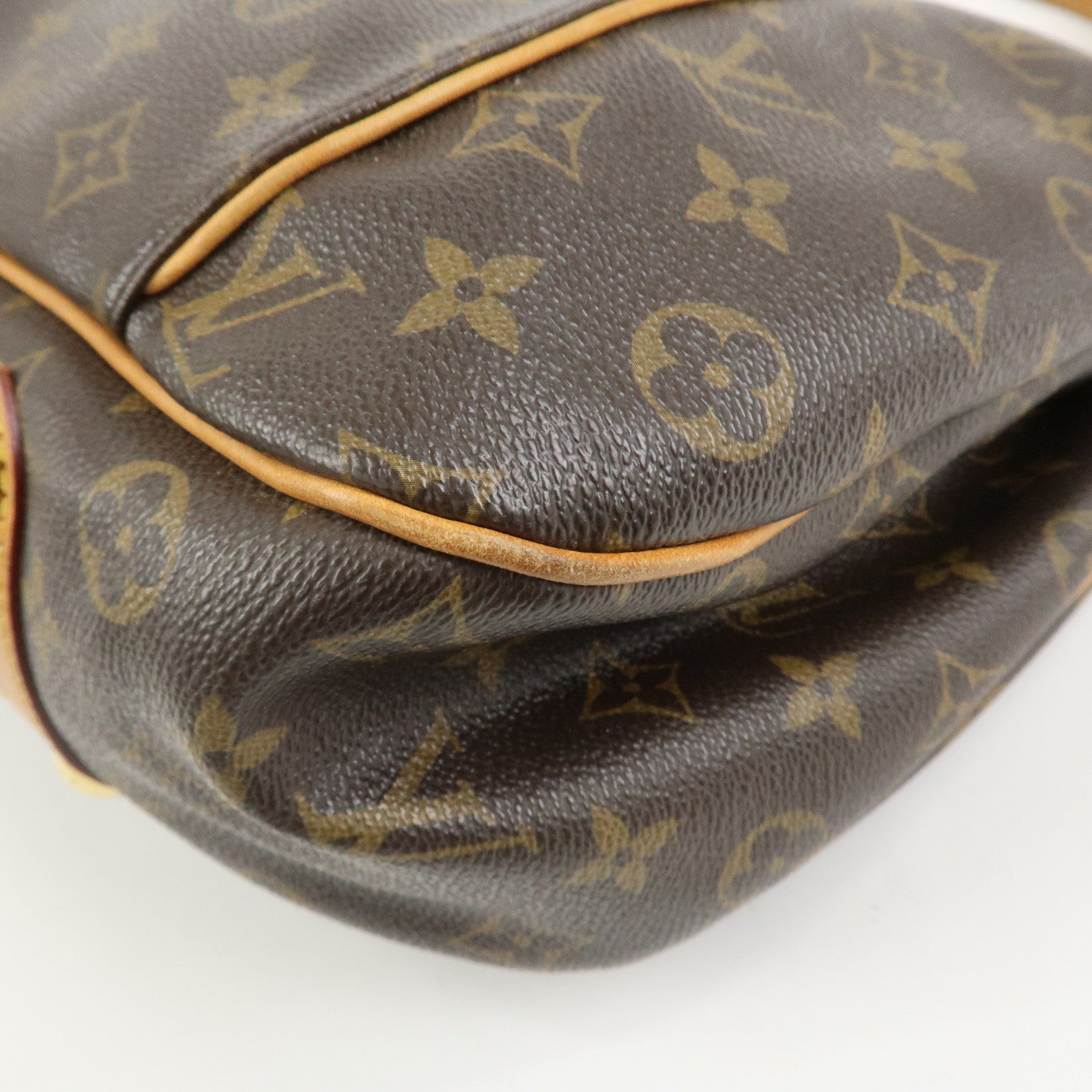 Louis Vuitton Monogram Galliera PM Shoulder Bag Brown M56382