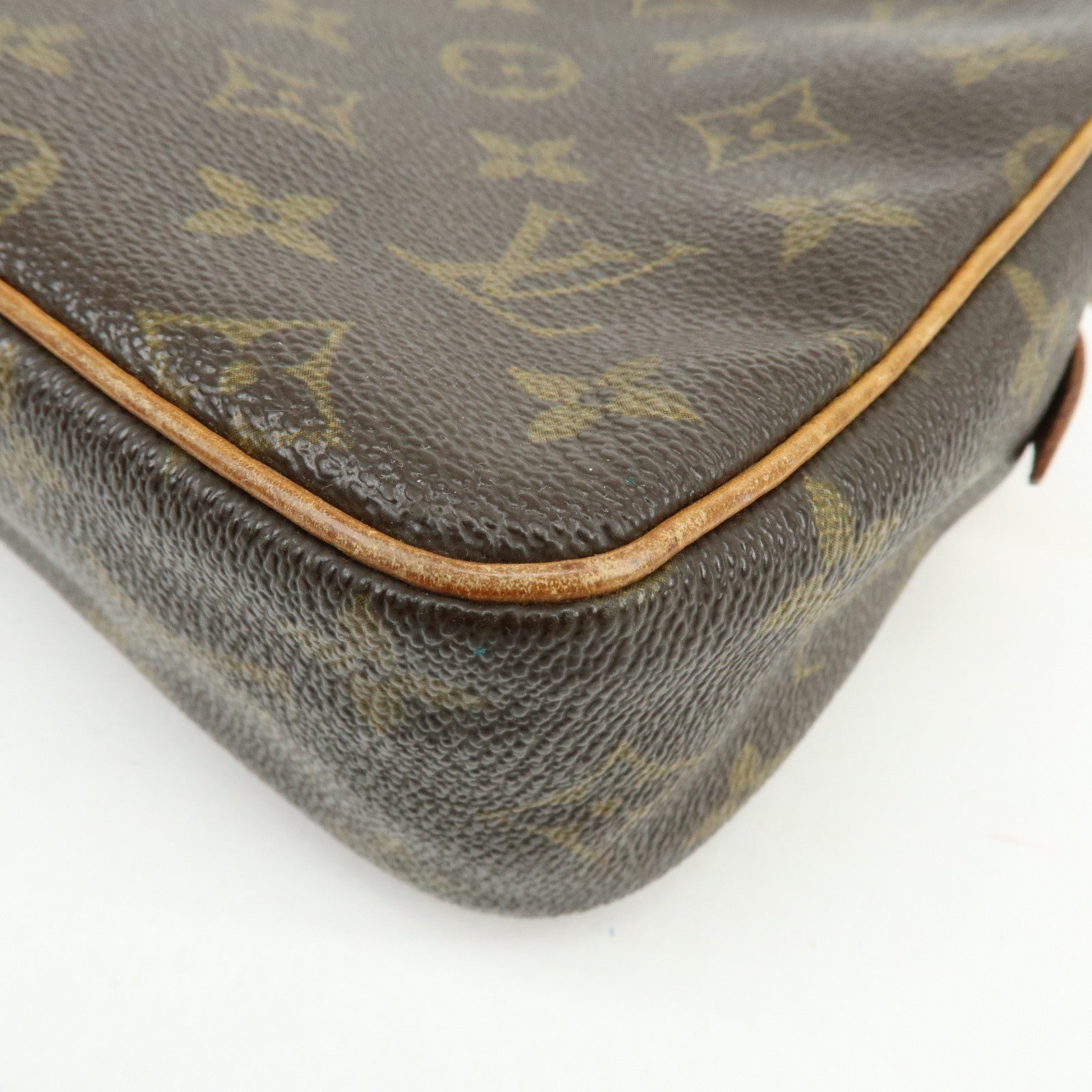 Louis Vuitton Monogram Compiegne 28 Pouch Clutch Bag Brown M51845