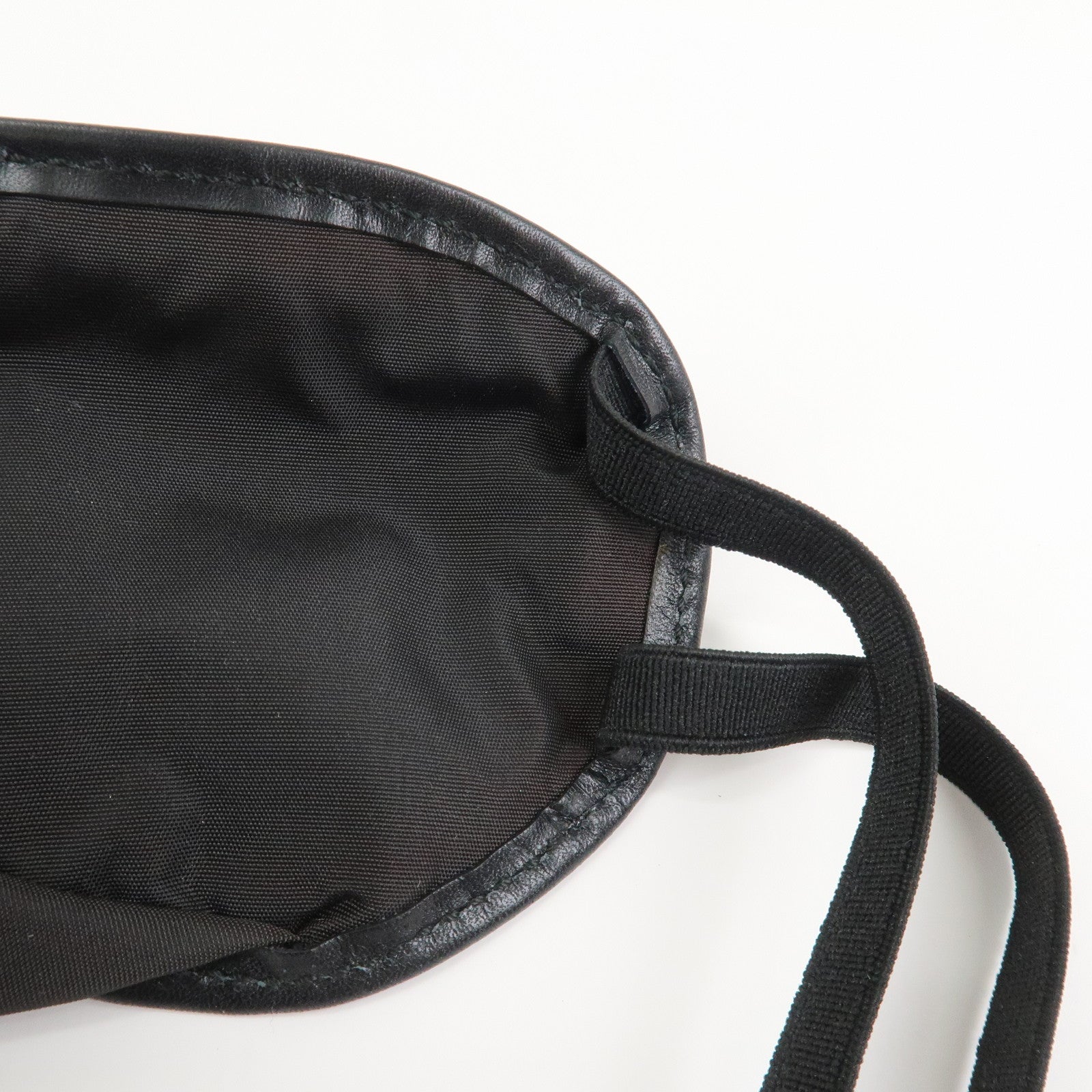 GUCCI GG Nylon Eye Mask Black 039.1034