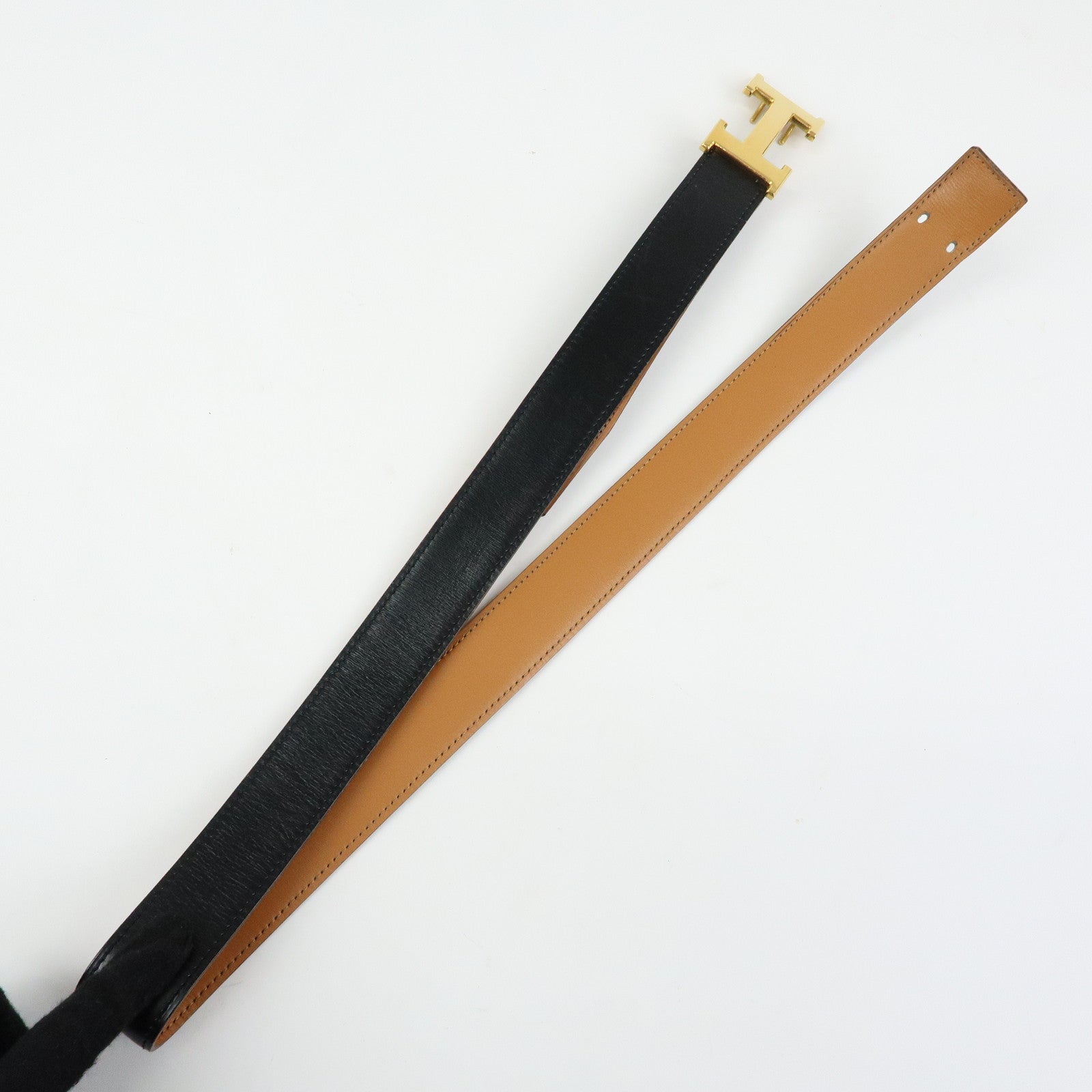 HERMES H Buckle Reversible Constance Belt