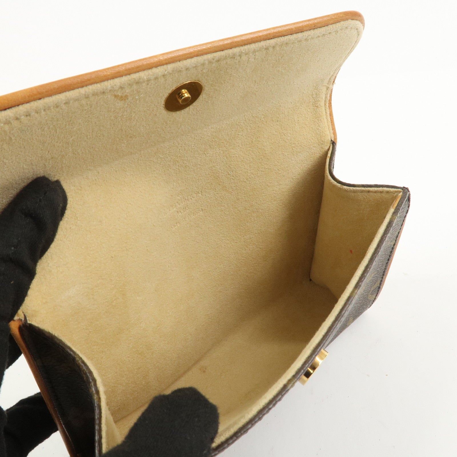 Louis Vuitton Monogram Pochette Florentine Waist Bag Belt M51855