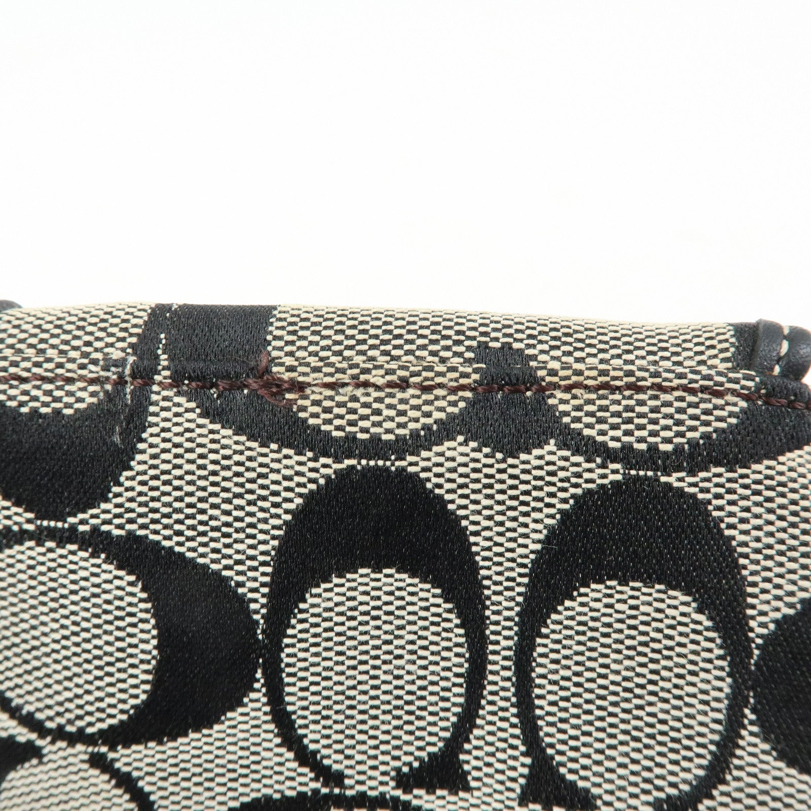 COACH Set of 3 Signature Canvas Leather Suede Shoulder Bag Hand Bag