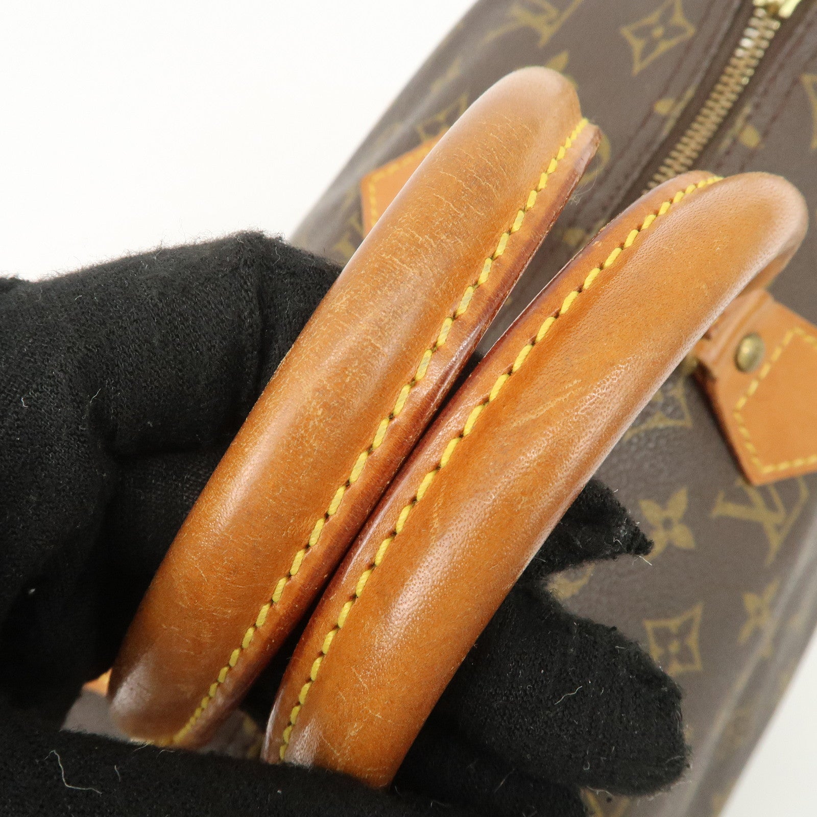 Louis Vuitton Monogram Speedy 30 Boston Bag Hand Bag M41526 Used